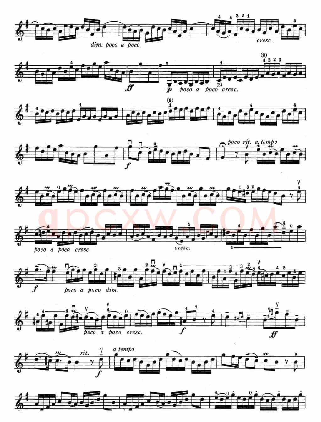 铃木小提琴教材第六册（Suzuki Violin School Violin Part VOLUME 6）