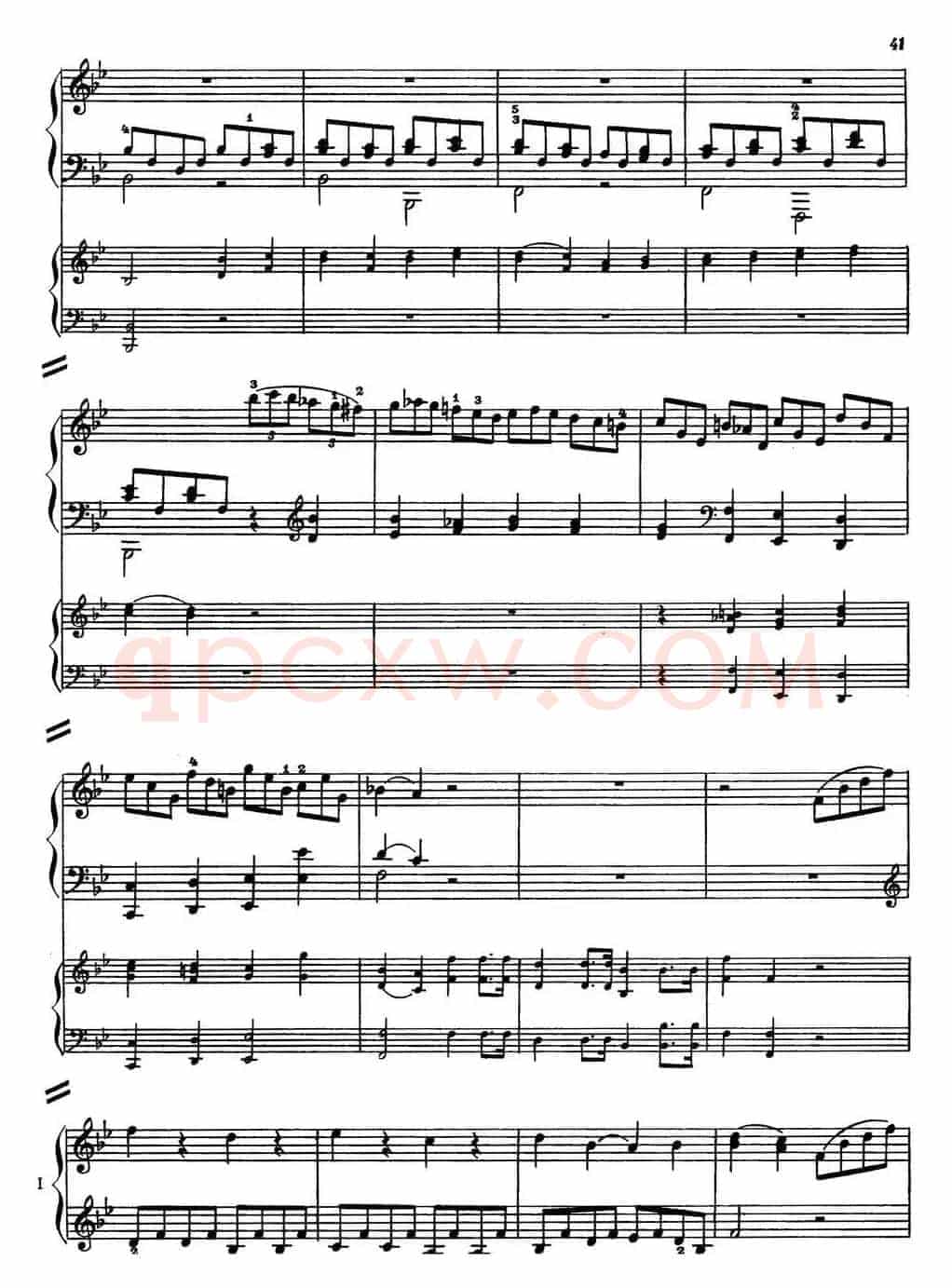 二十八部钢琴协奏曲 No.6（P31-47）