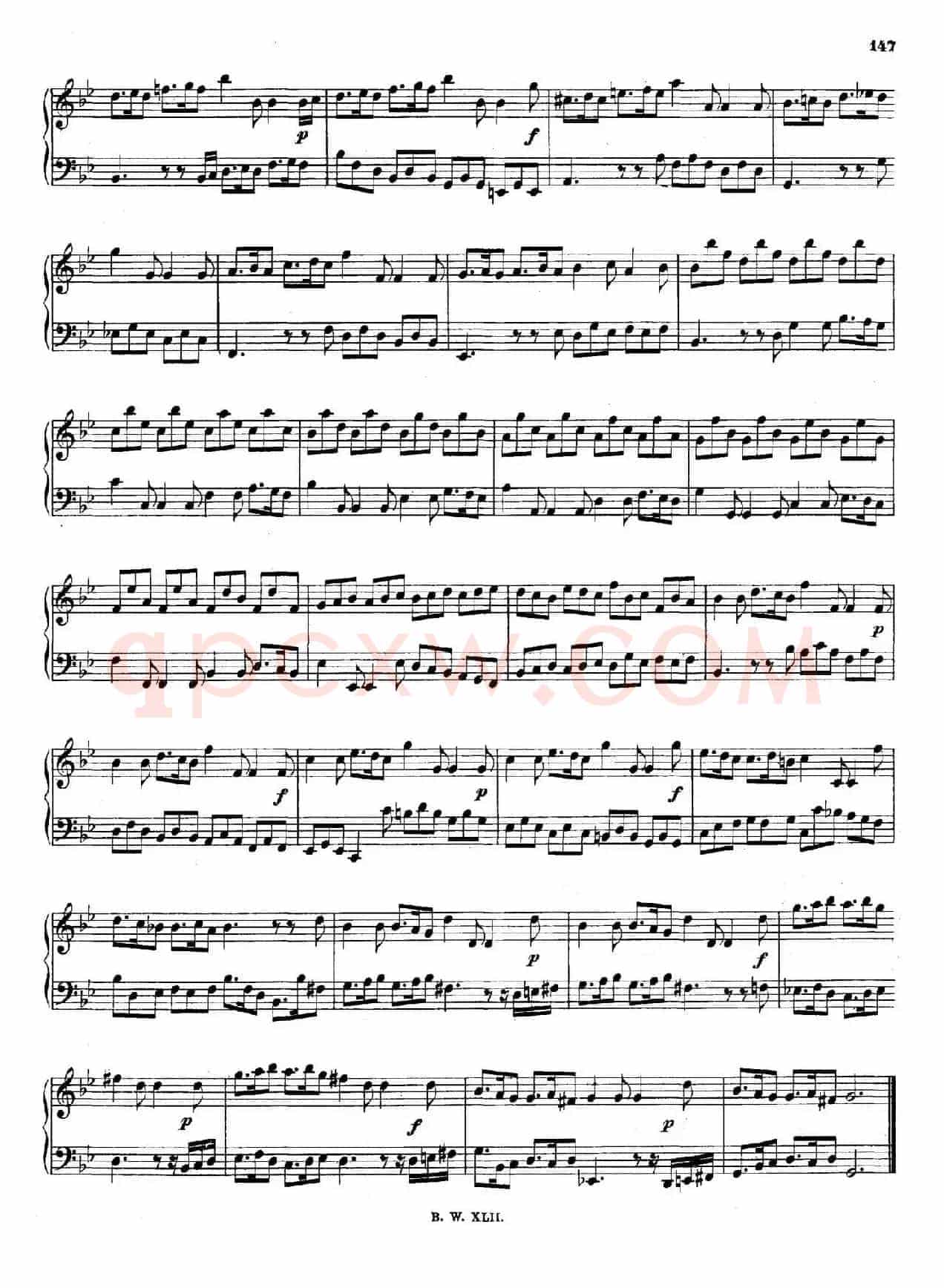 16 Concertos BWV 972-987(十六首为独奏古钢琴而作的协奏曲)(P81——90)