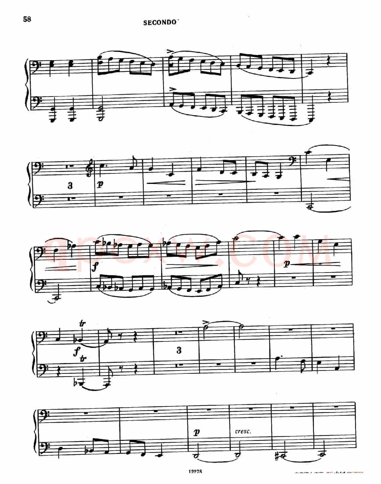 Tarantella in D Major(D大调塔兰泰拉舞曲·四手联弹)