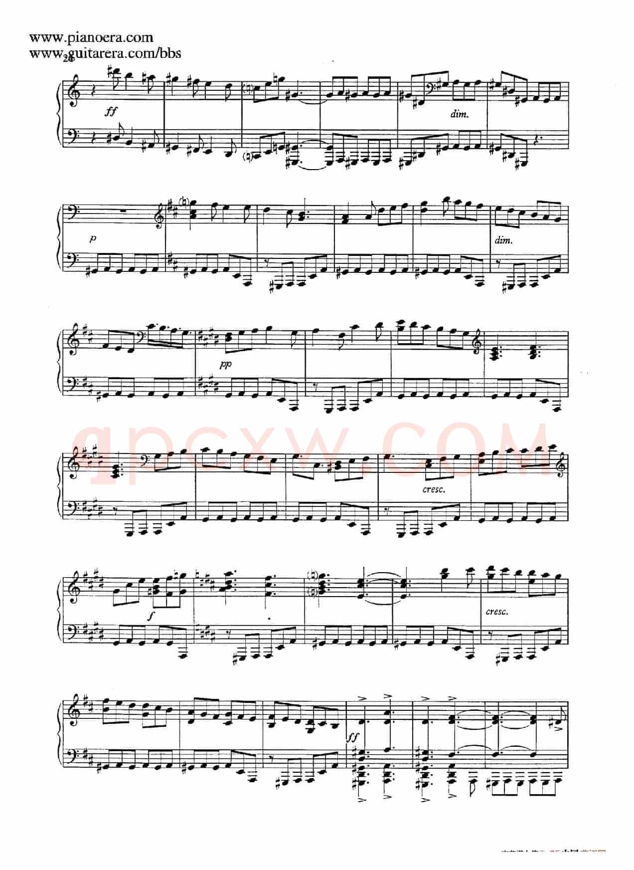 Two Pieces for Piano H.179(2首钢琴作品)