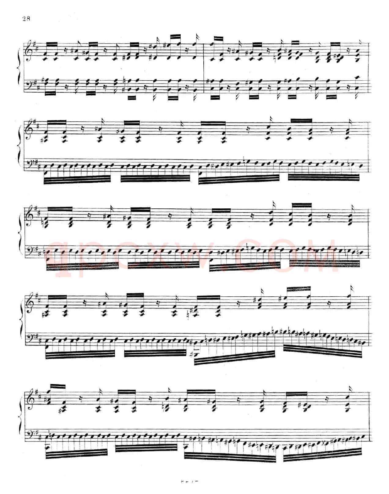 Trois Morceaux Dans Le Genre Pathétique Op.15（3首伤感小品·Ⅱ）