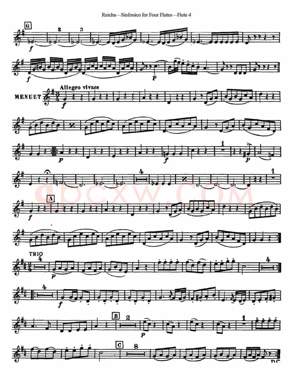 瑞查长笛四重奏（Flute 4）