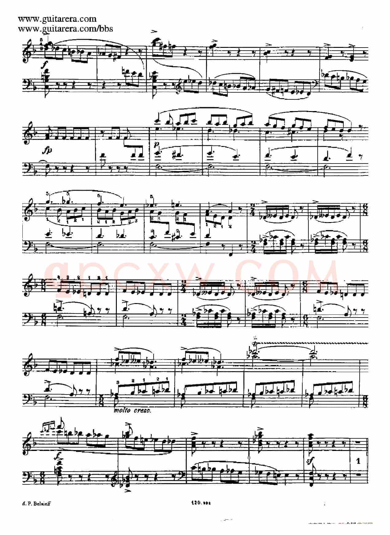 波罗维茨舞曲 (根据歌剧《伊戈尔王子》同名女声合唱改编)