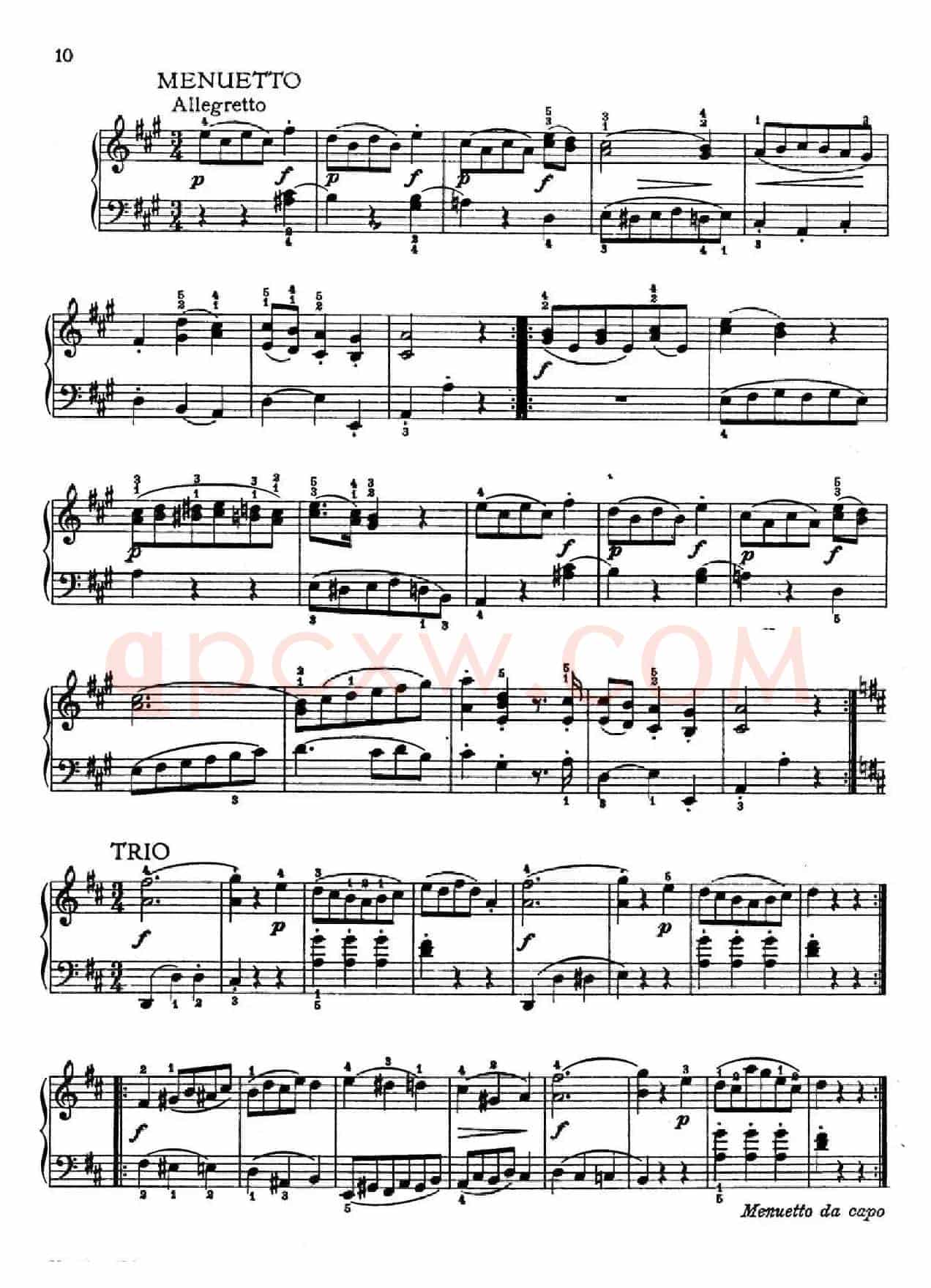 6 Viennese Sonatinas K.439b(6首维也纳小奏鸣曲·Ⅱ)