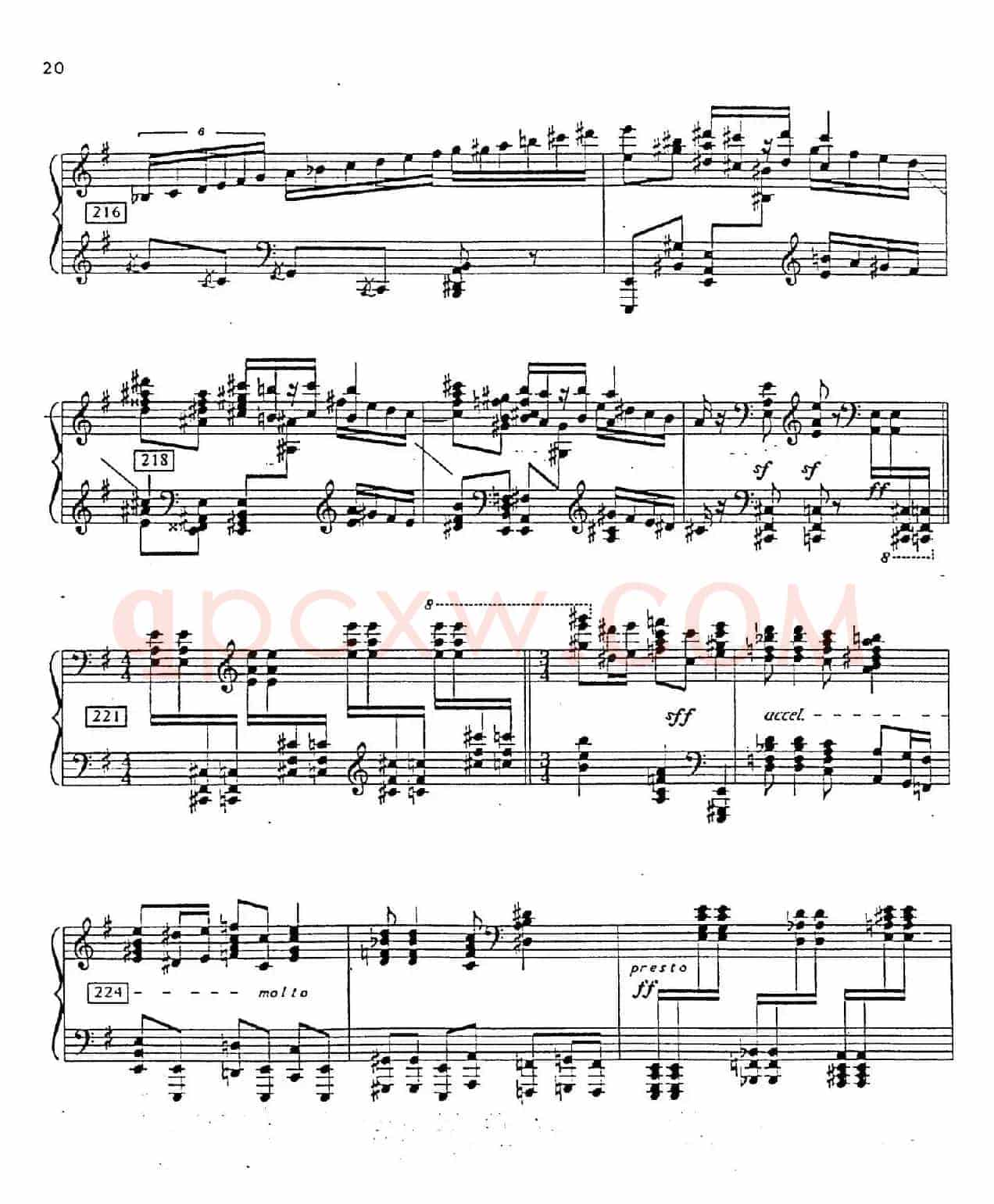 Carmen Variations 12 Pieces(12首卡门主题变奏曲·4)