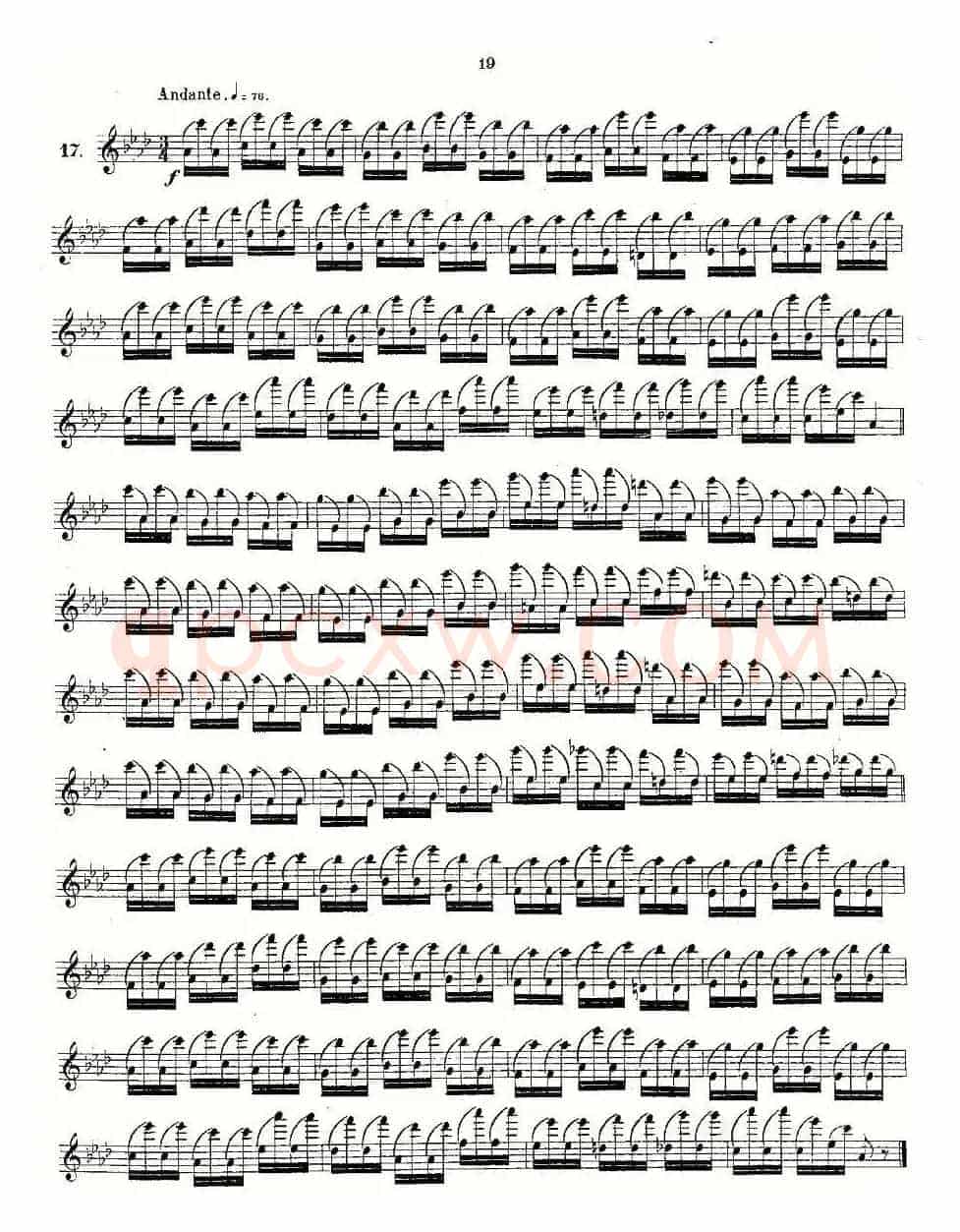 24 instructive Uebungen.Op.30（13—24）