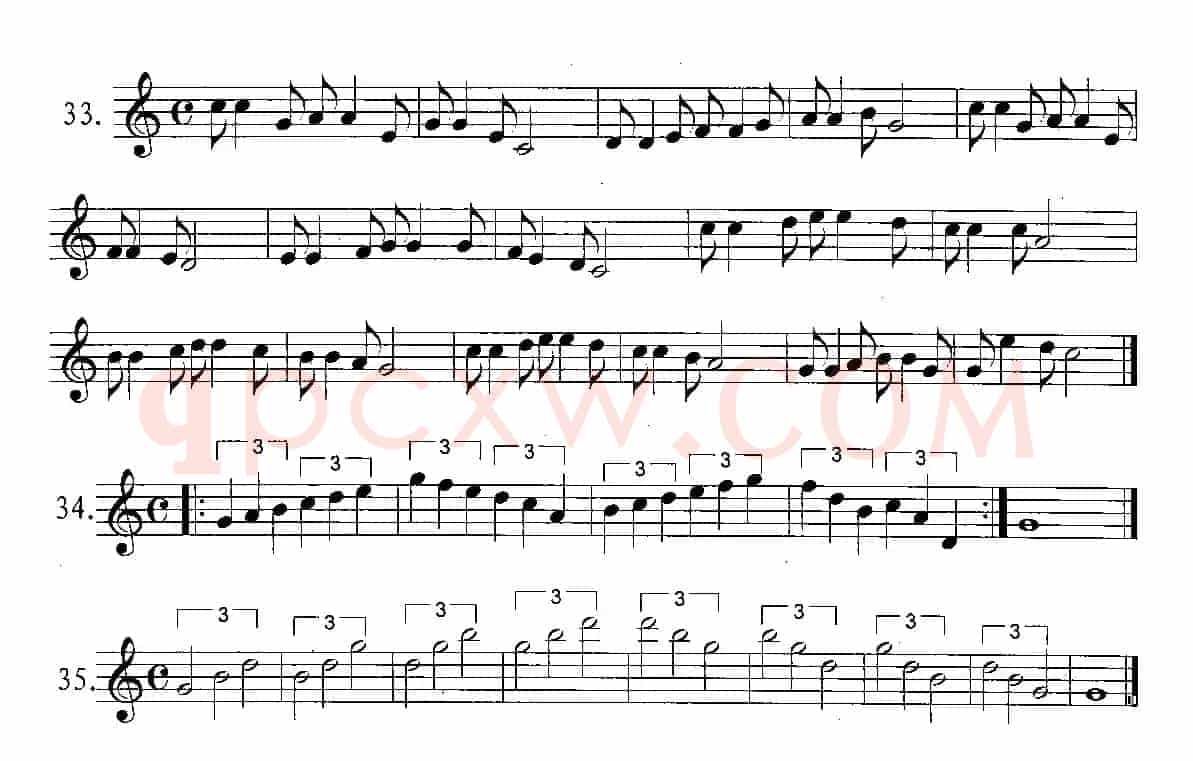 G大调基本练习曲