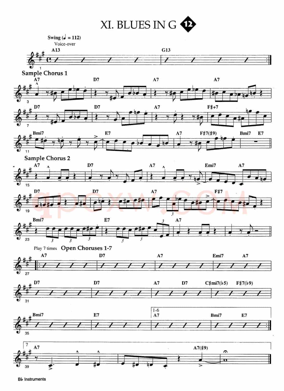 Jazz Patterns For Improvisation Bb - Frank Mantooth（12）