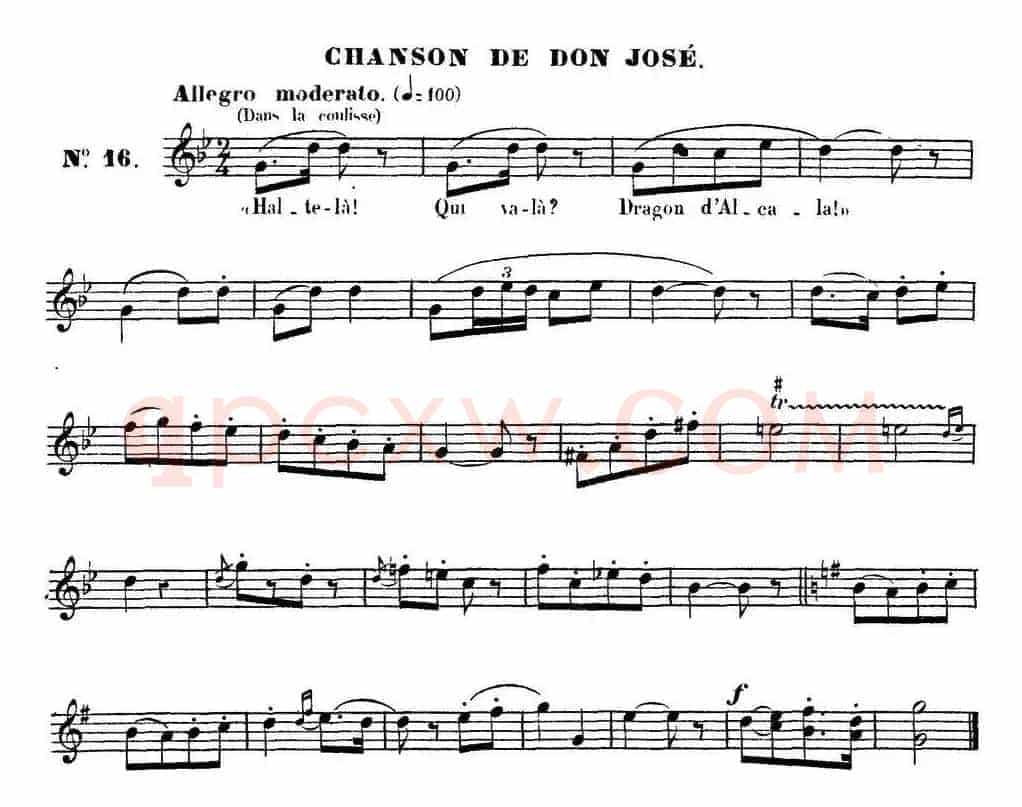 Carmen for Solo Piano（卡门全剧钢琴独奏版）（No.16）