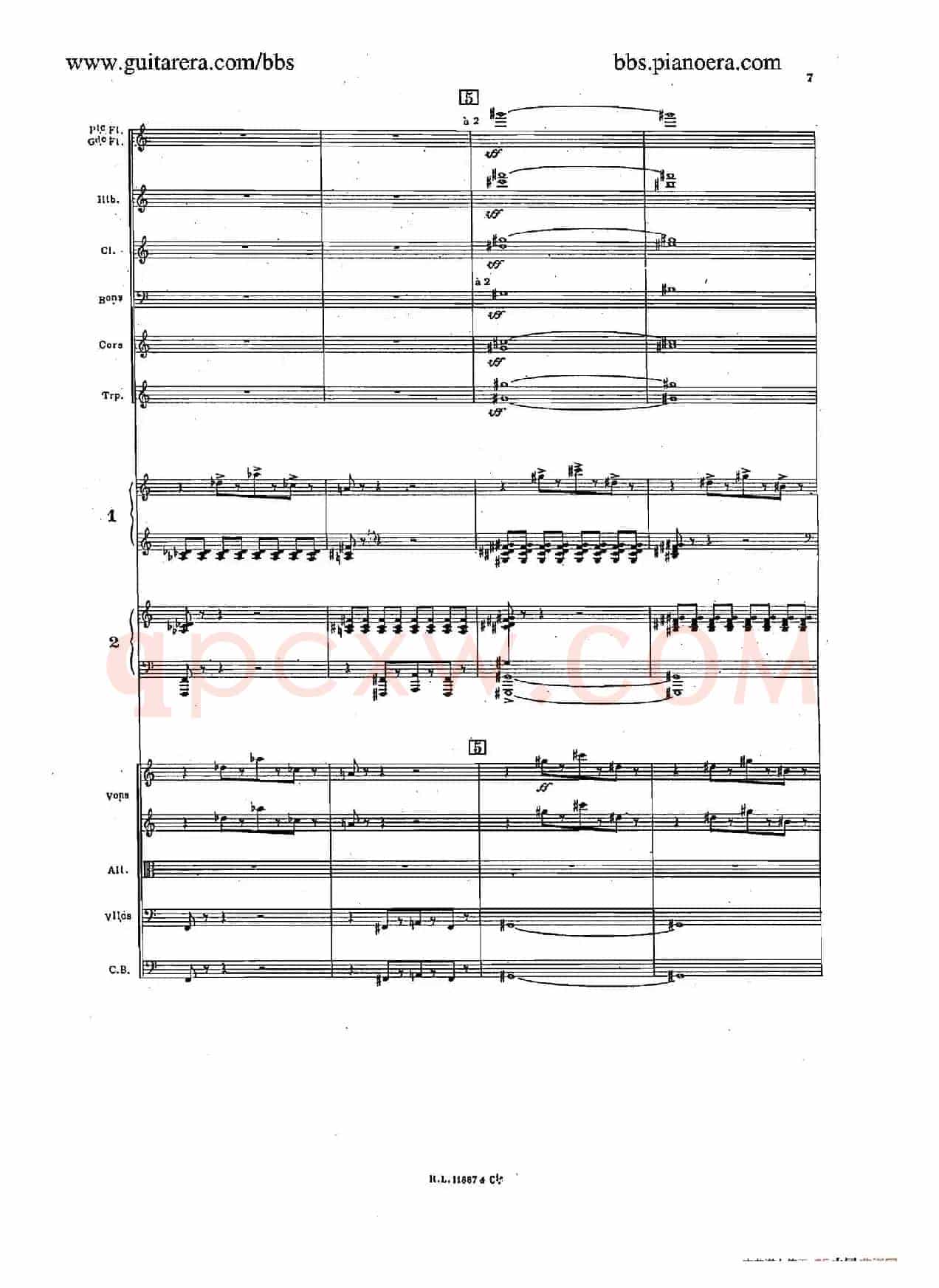 Concerto for 2 Pianos in d Minor(d小调双钢琴协奏曲·总谱)