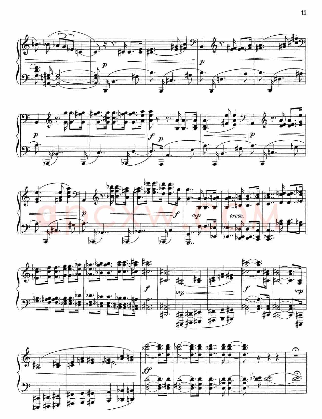 Piano Sonata No.1（第一钢琴奏鸣曲·Ⅲ）
