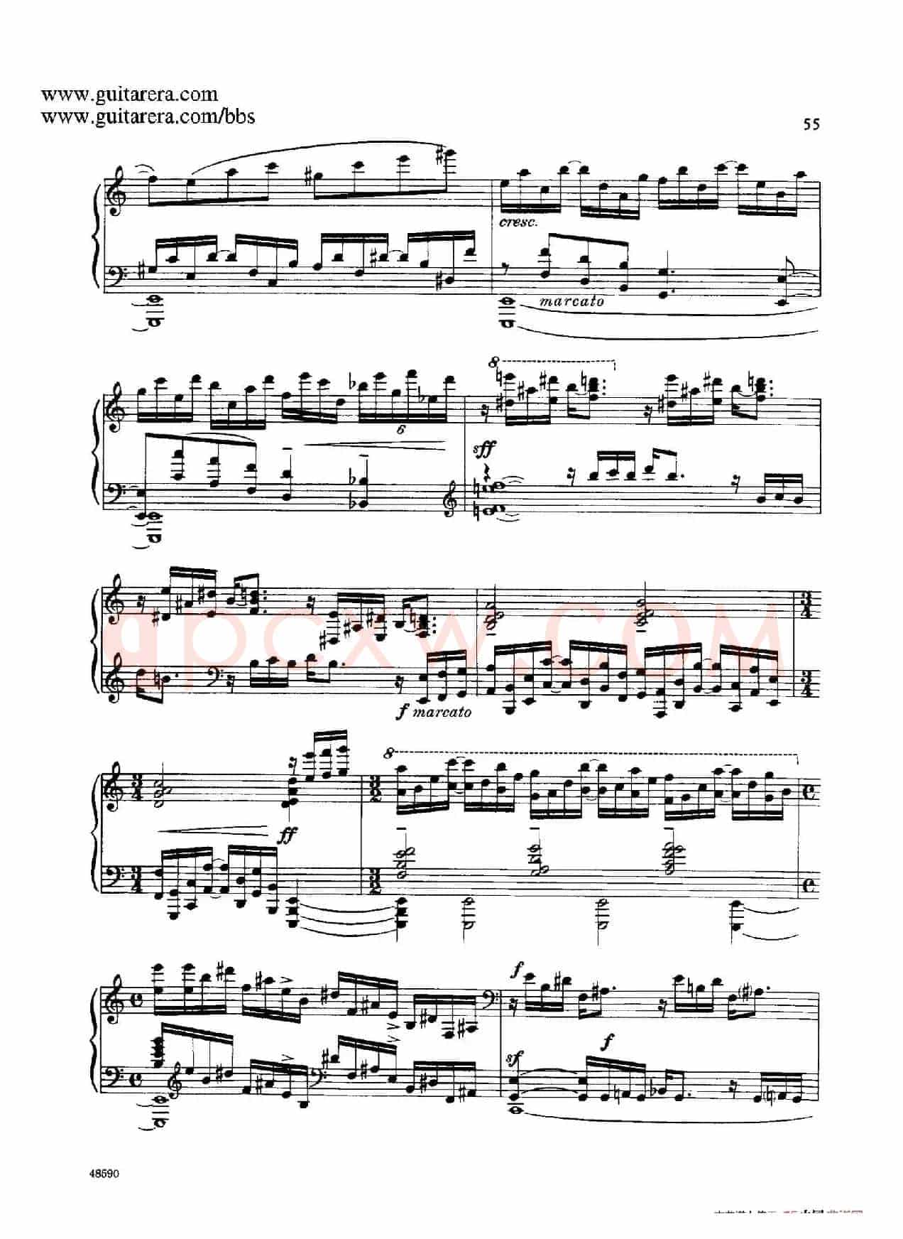 Piano Sonata Op.26(钢琴奏鸣曲·第四乐章)