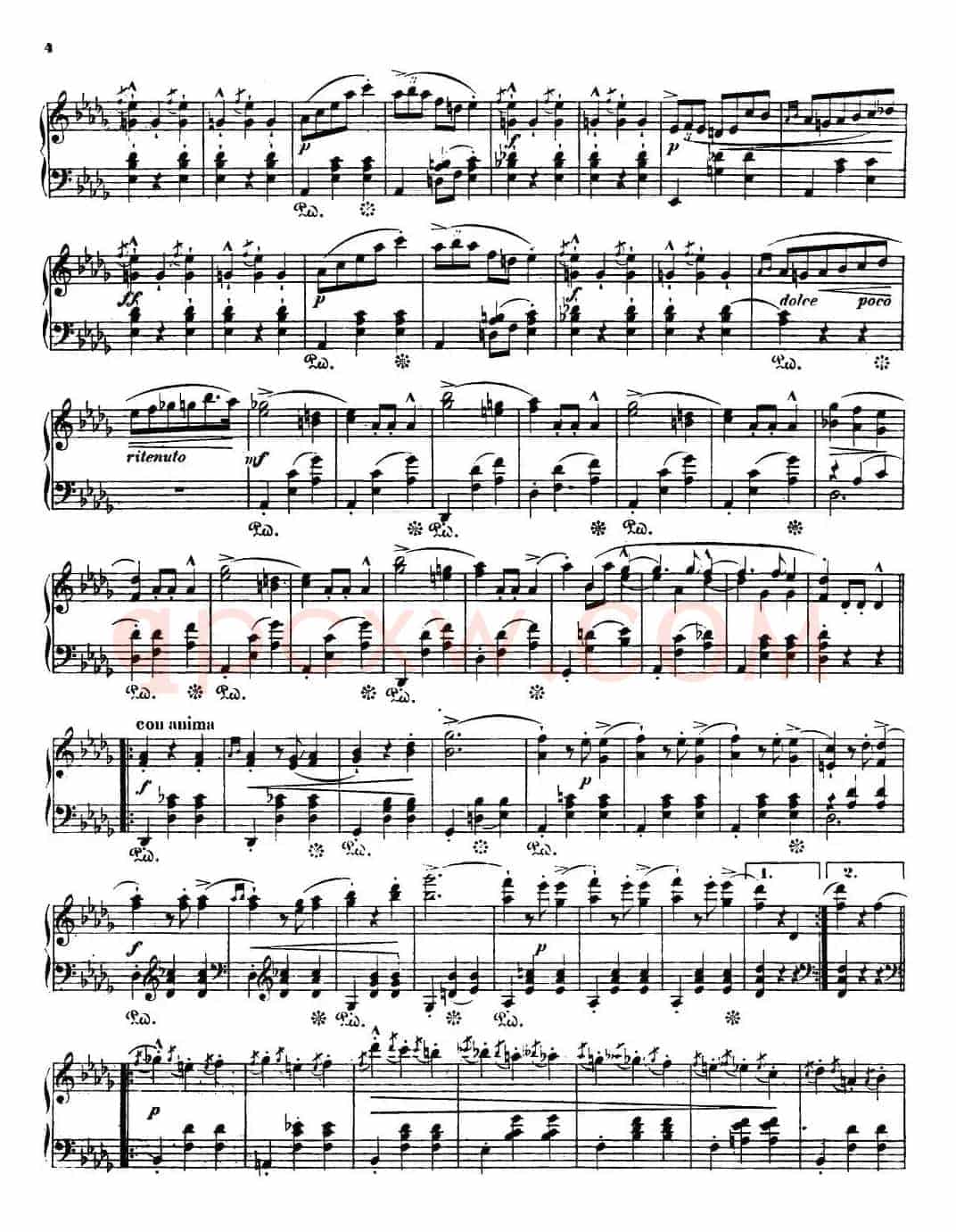 Grande valse brillante Op18（降E大调华丽圆舞曲Op.18 ）