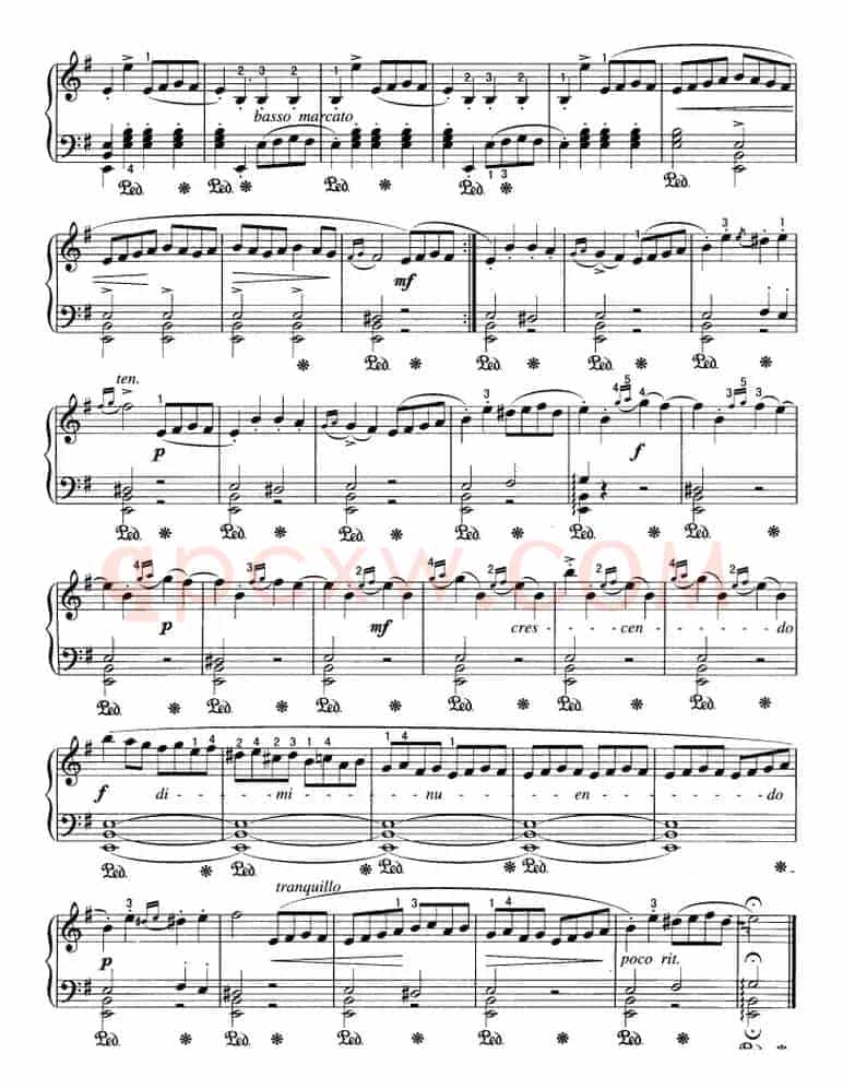 不可不弹的世界钢琴名曲：长鼓舞曲