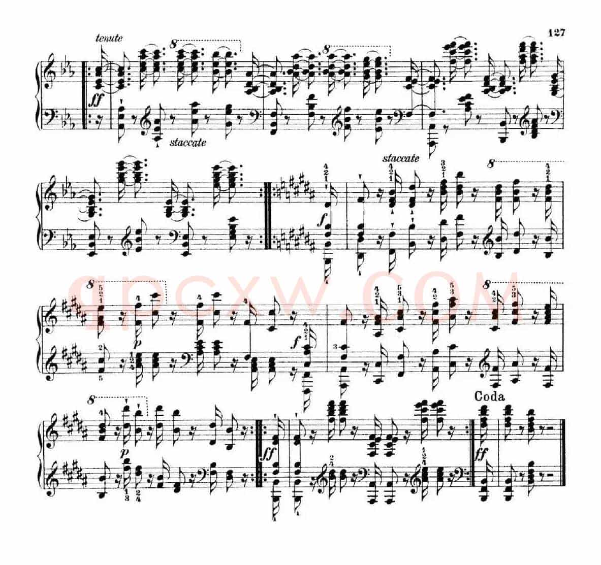 School of the Virtuoso Op.365(60首钢琴高级练习曲·55)