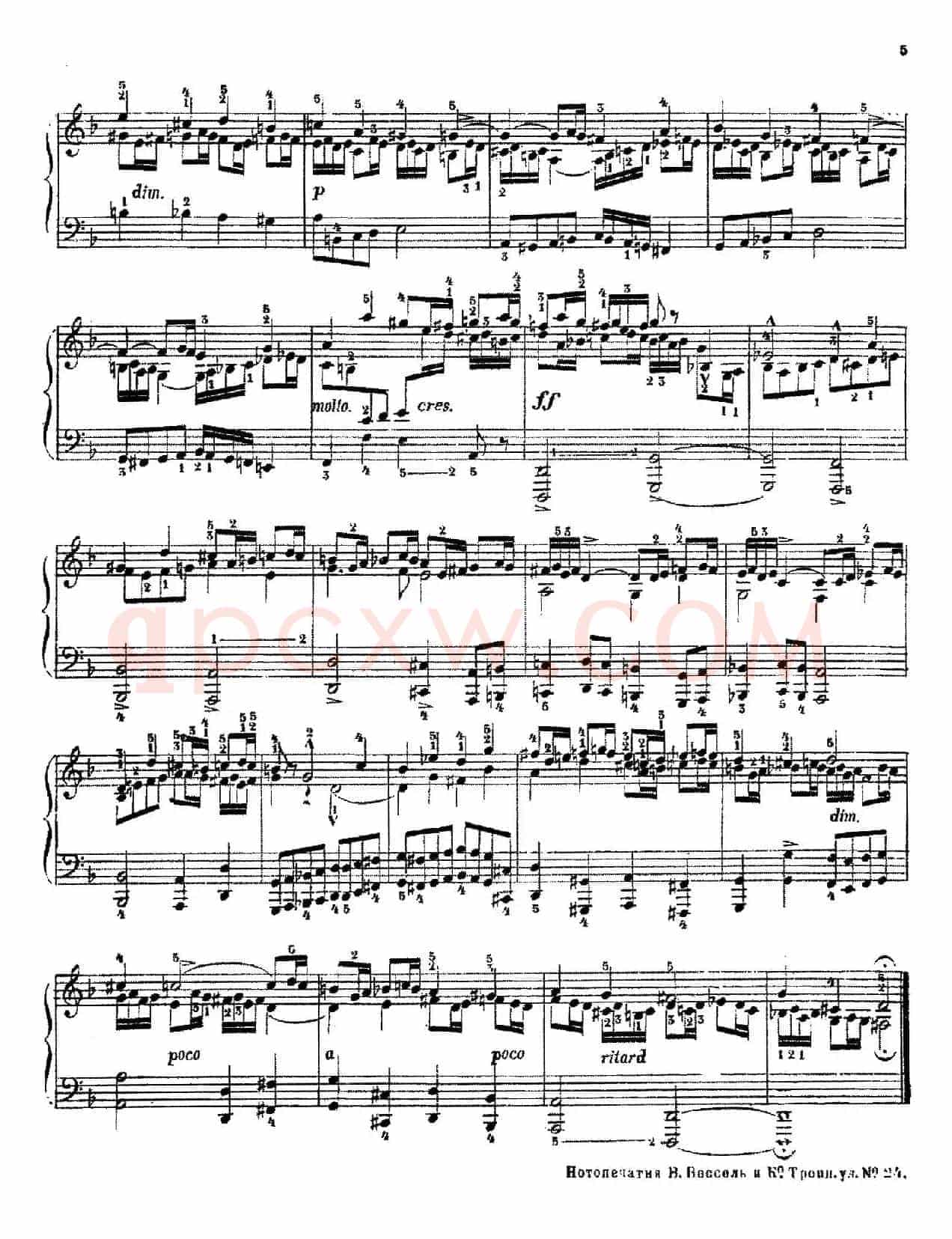 Six Fugues Op.17（6首赋格·Ⅰ）