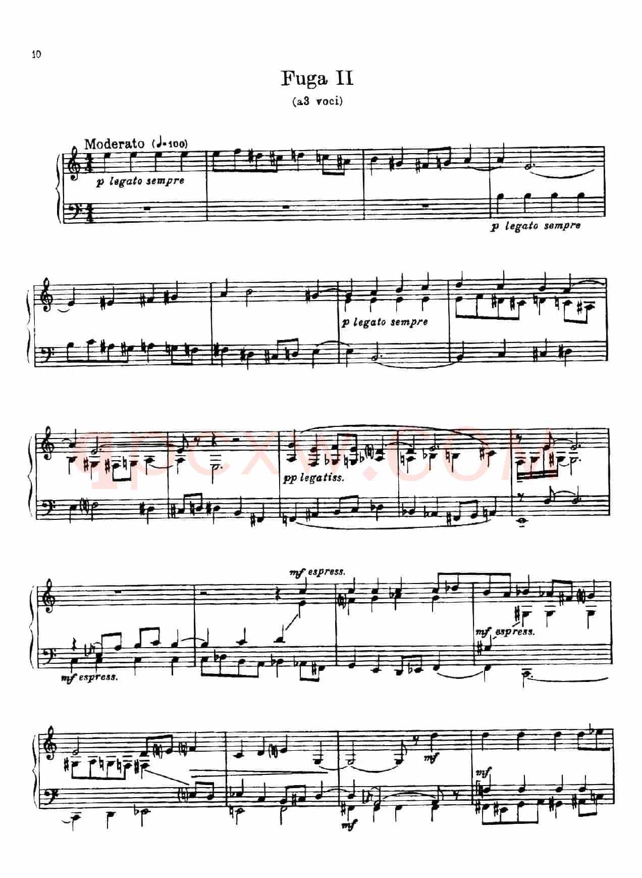 24 Preludes and Fugues Part.1 Op.45(24首前奏曲与赋格·第一部分·2)