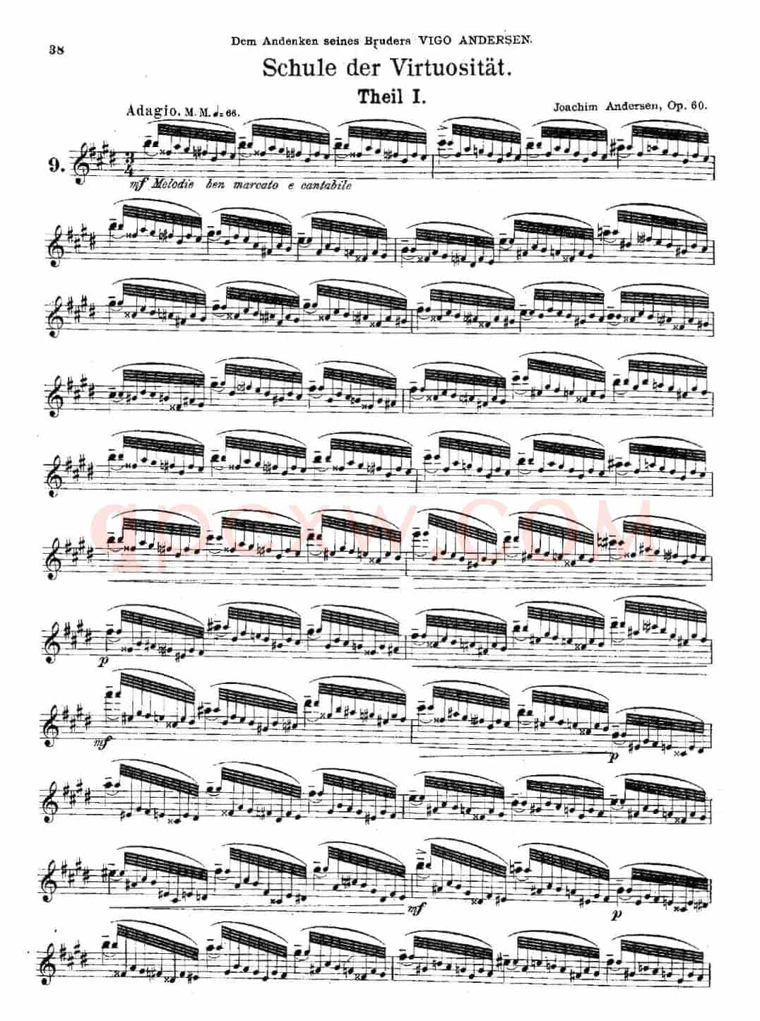 Schule der Virtuosität. Op. 60（9）