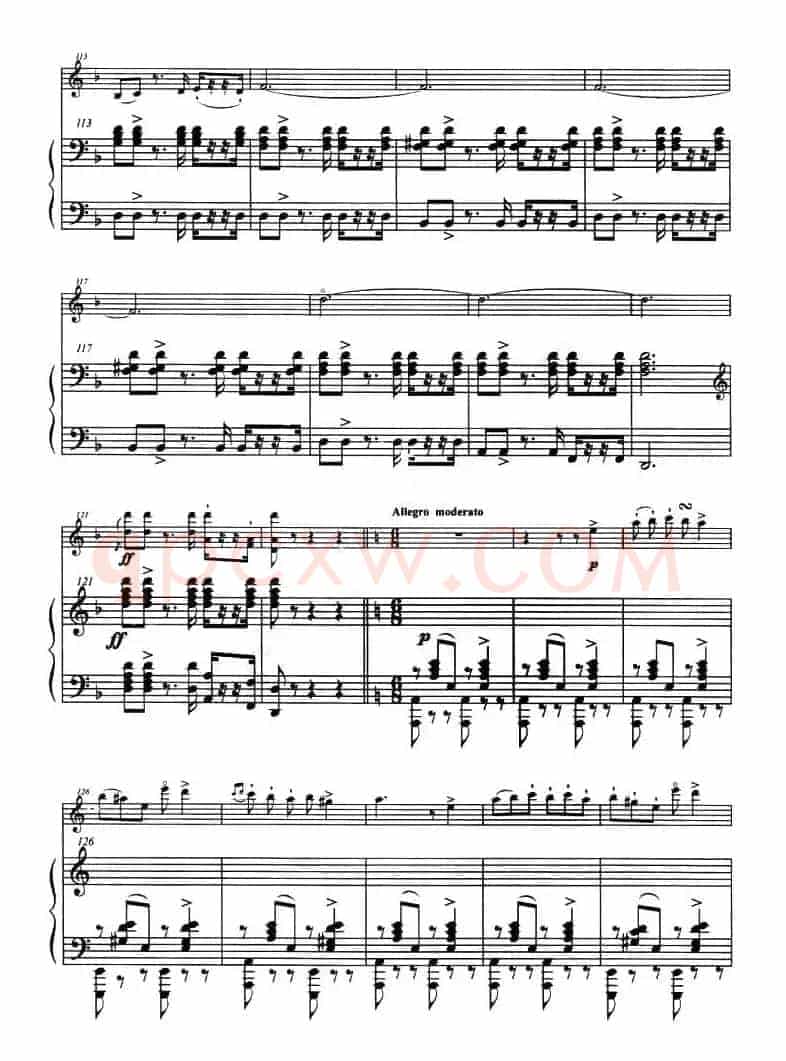 巴斯克随想曲（钢琴伴奏小提琴谱）