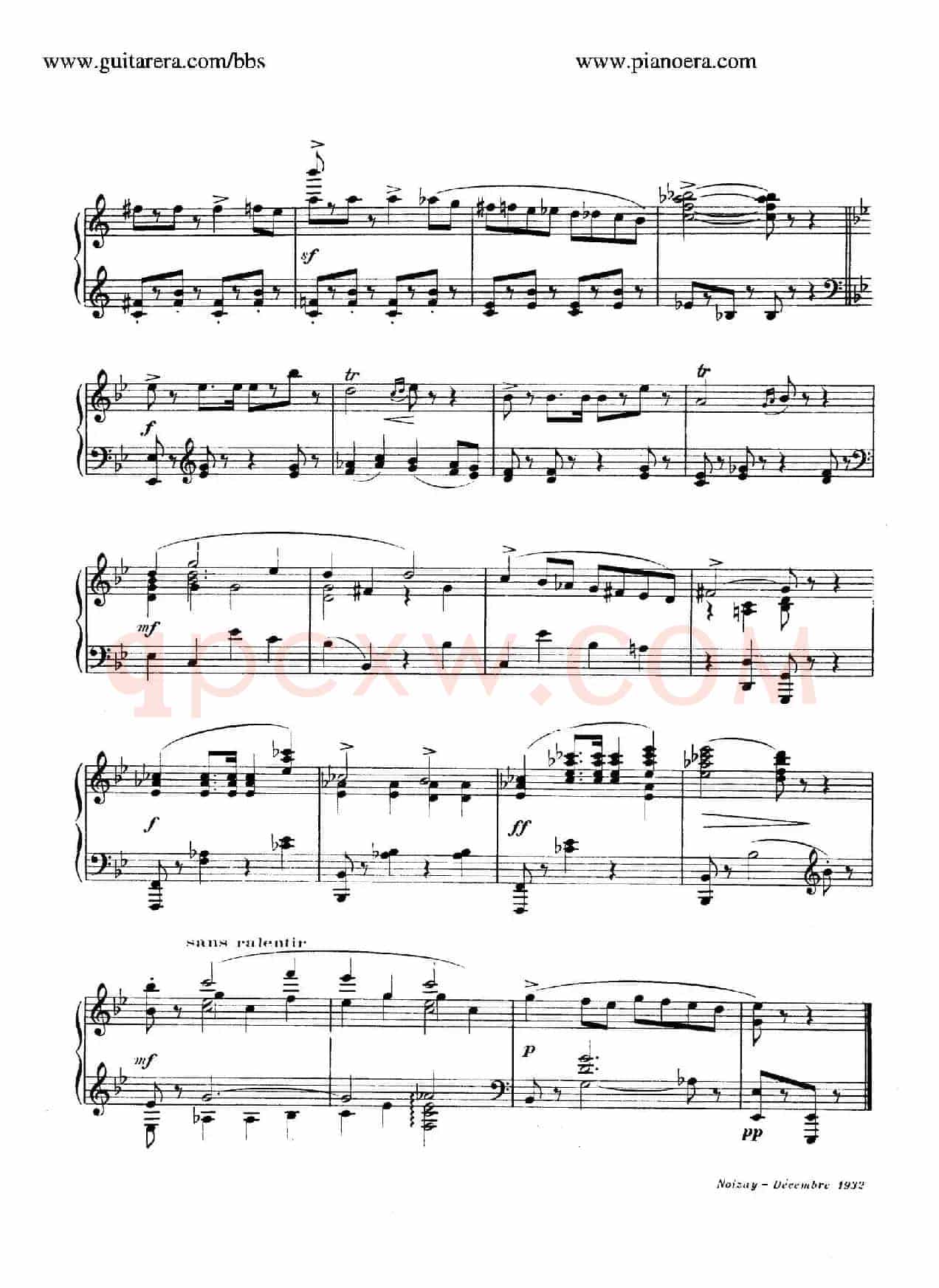 15 Improvisations(15首即兴曲·Ⅵ)