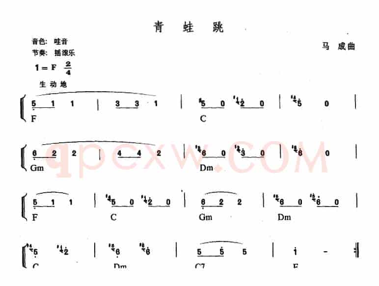幼儿律动音乐：青蛙跳
