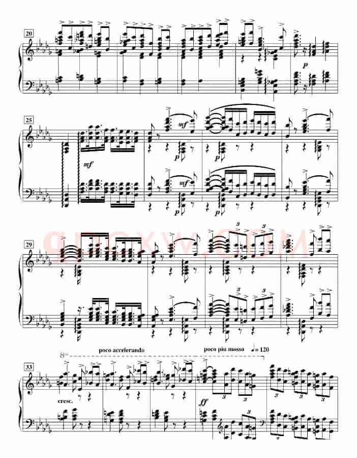 降B小调第一钢琴协奏曲(柴科夫斯基作曲版)