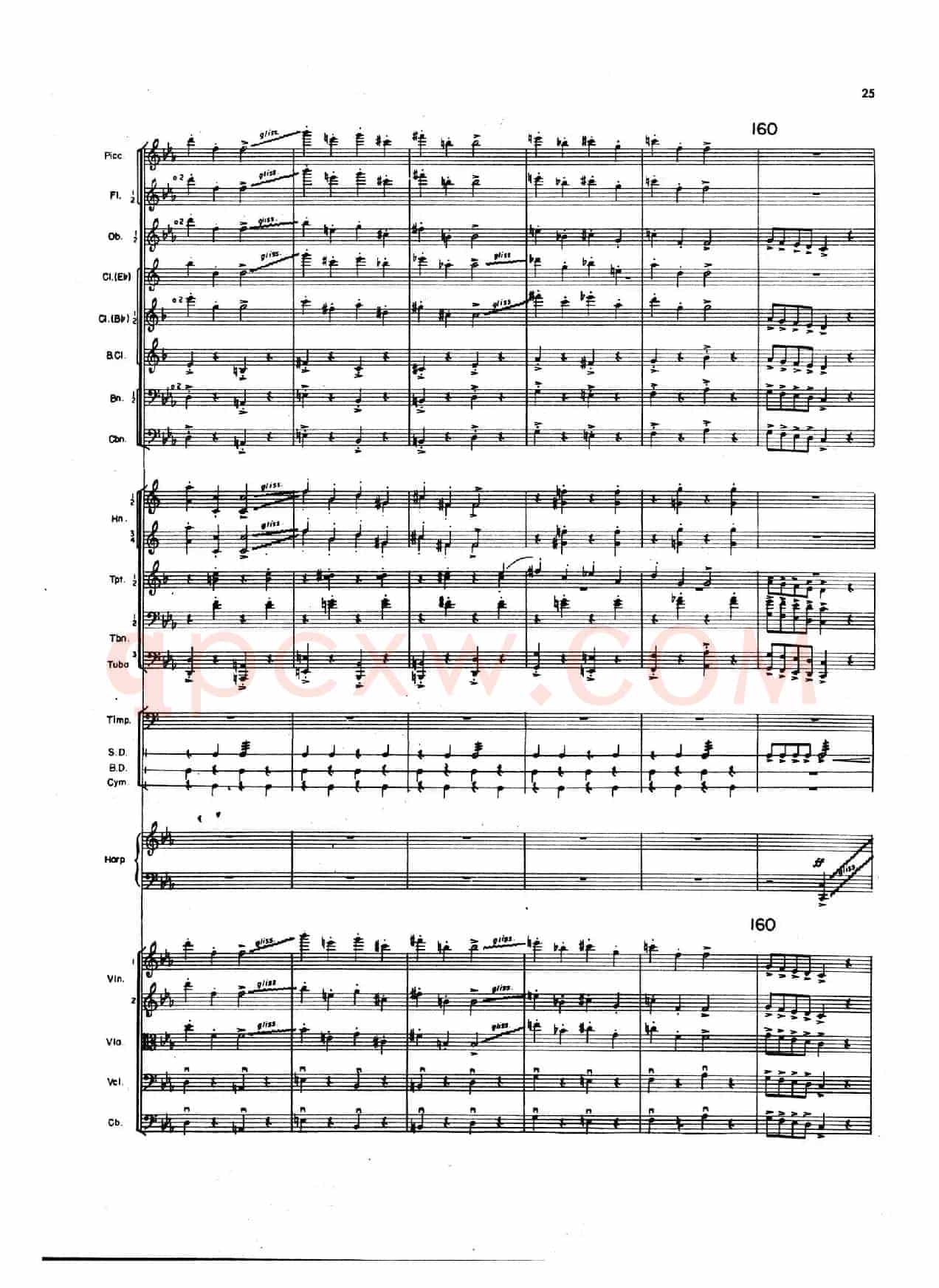 OVERTURE TO CANDIDE(《坎迪德》序曲)(交响乐总谱)