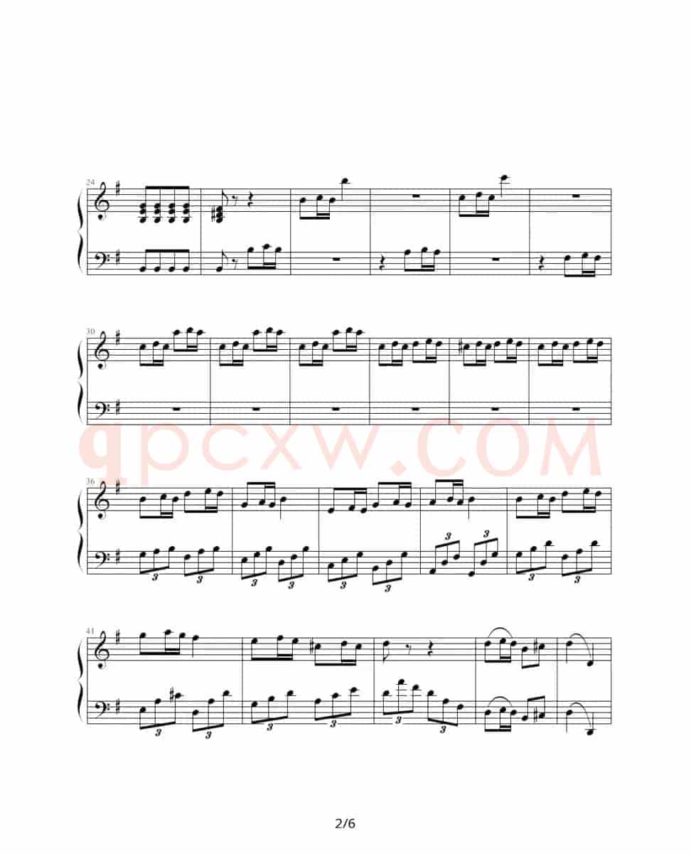 第25奏鸣曲第三乐章