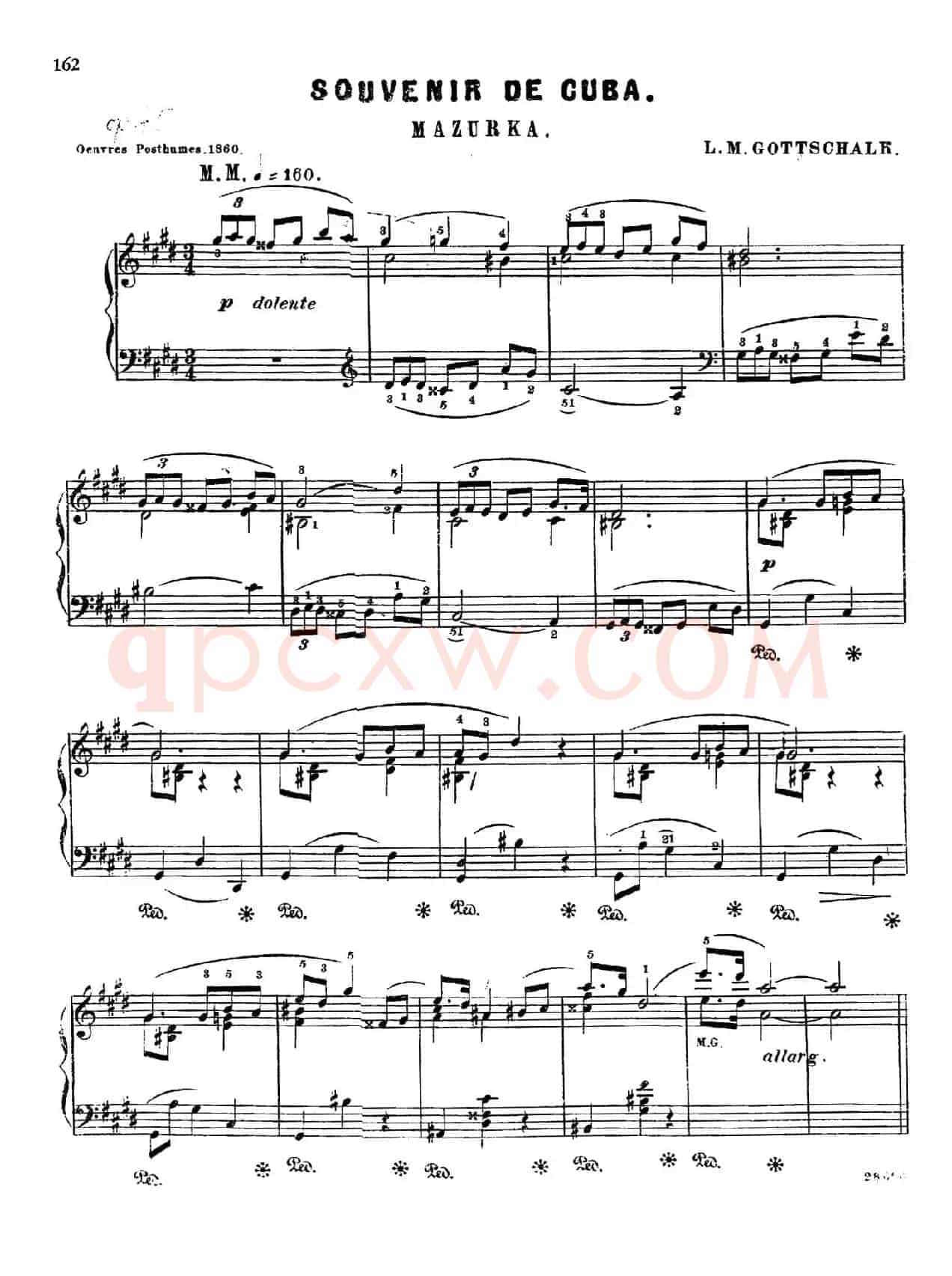 Souvenir de Cuba Op.75(古巴的回忆)