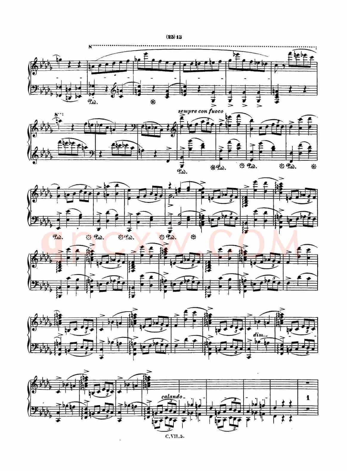 肖邦 钢琴谐谑曲 Chopin Scherzo(No.2 降b小调,Op.31)