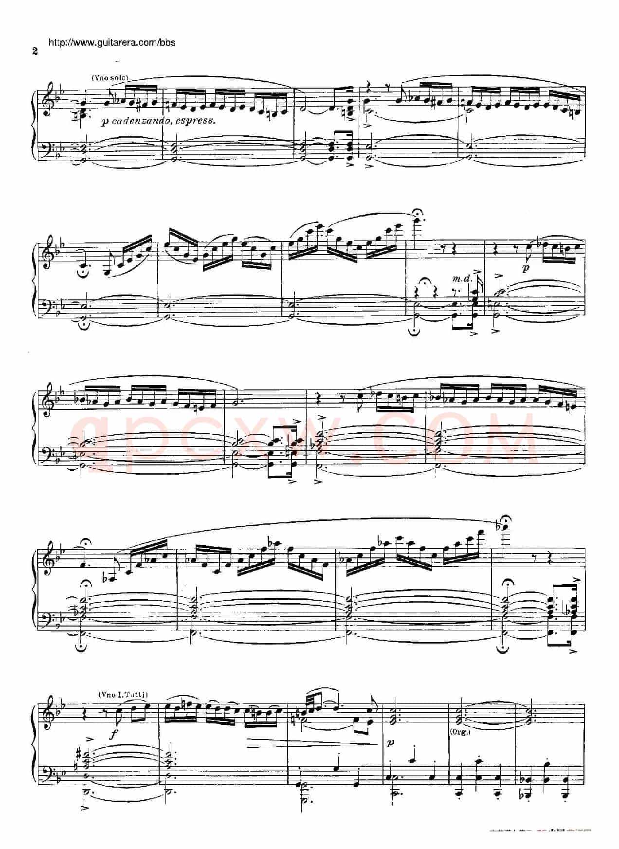 Adagio in G minor(g小调柔板)