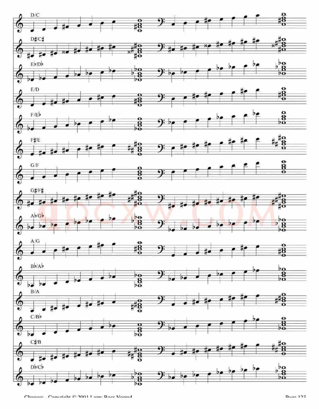 Changes（爵士乐和弦教材）（P101-125）