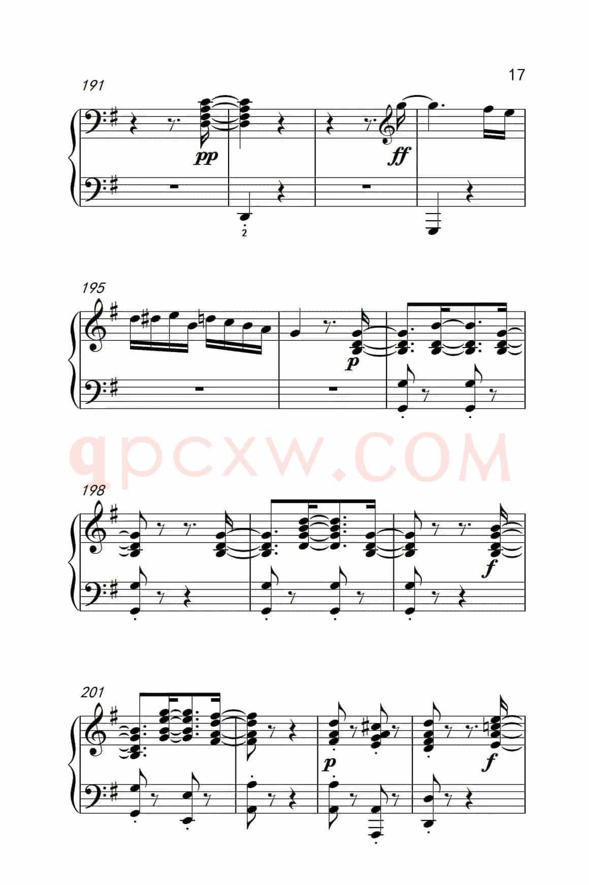 第九级2.G大调奏鸣曲 第一乐章 Op.31 No.1（中央音乐学院 钢琴（业余）考级教程 7-9级）