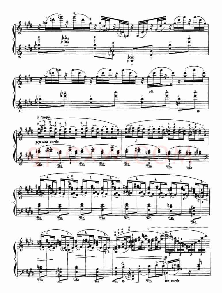 现代钢琴曲：12、水之游戏
