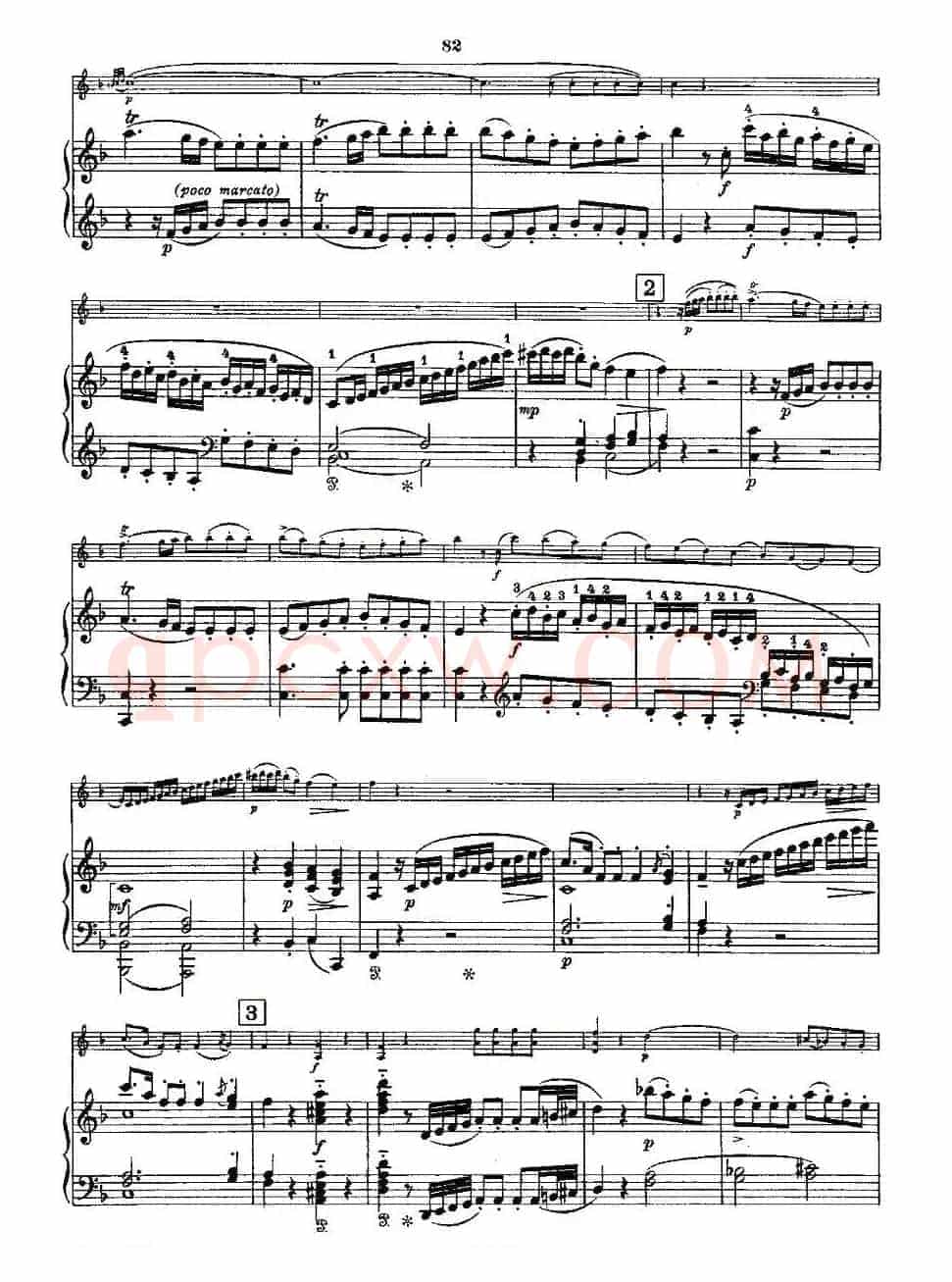 Mozart - Violin Sonata No.7, KV. 376（第七小提琴奏鸣曲）