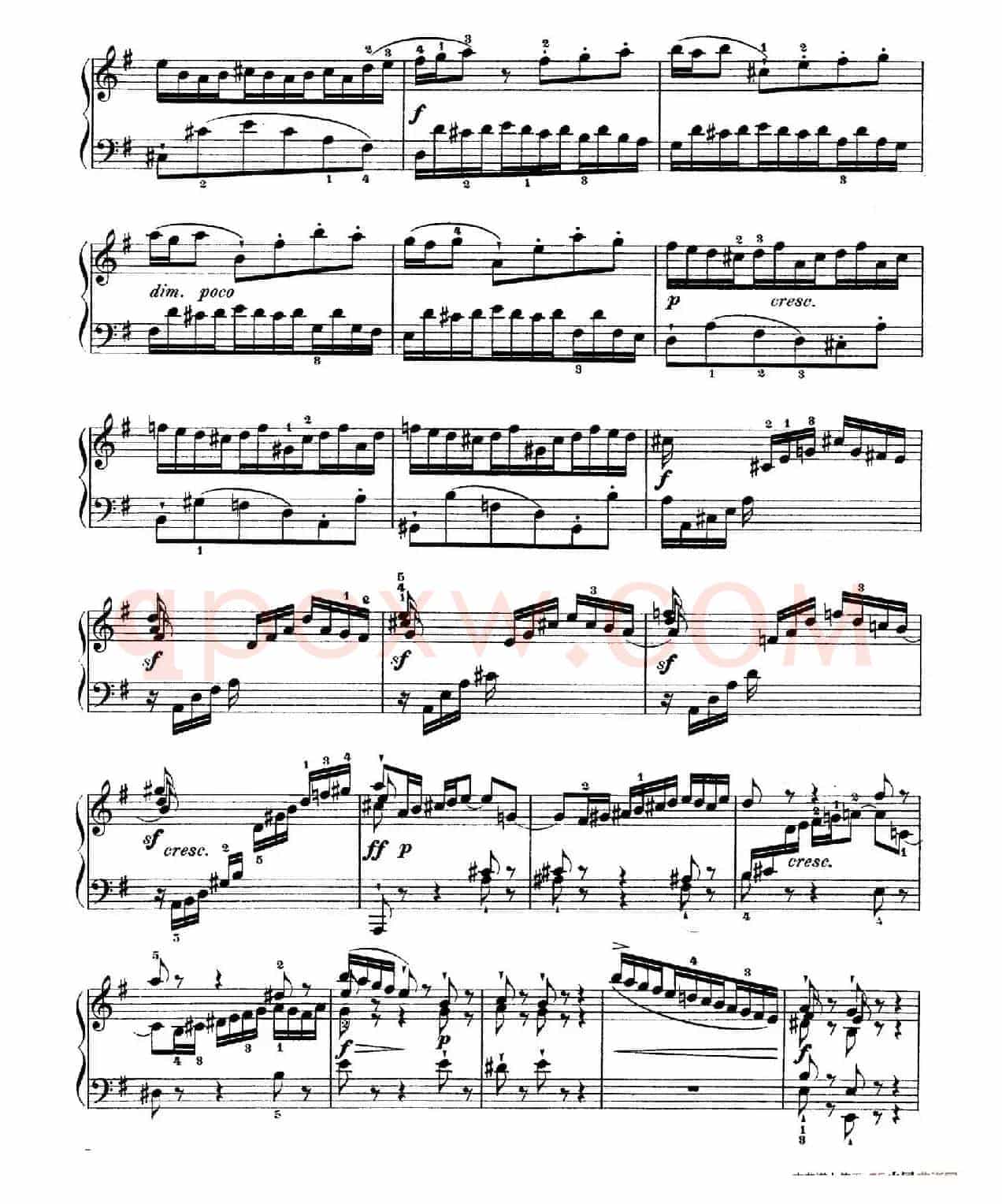 Six Partitas BWV 825-830(6首帕蒂塔·5)