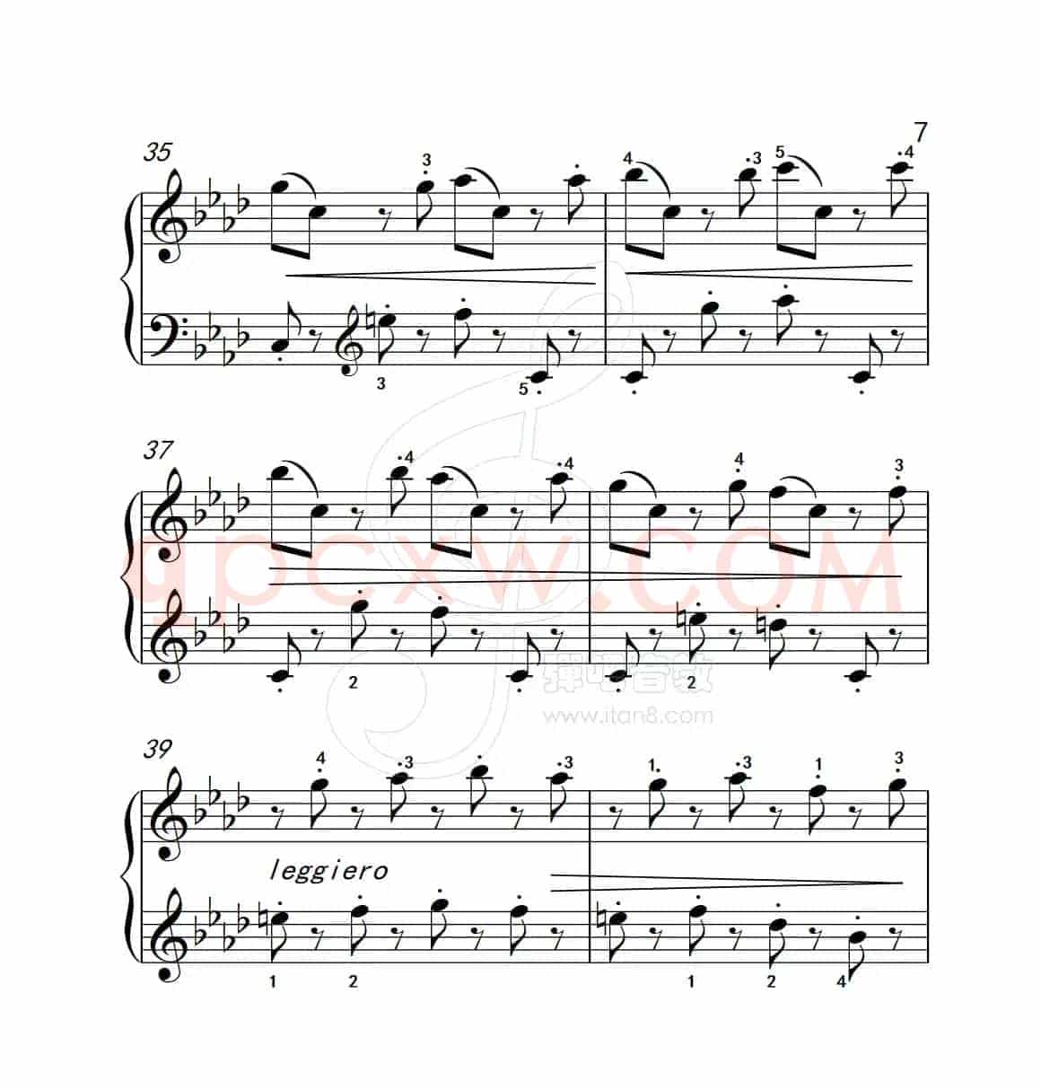 练习曲 43（克拉莫钢琴练习曲60首）