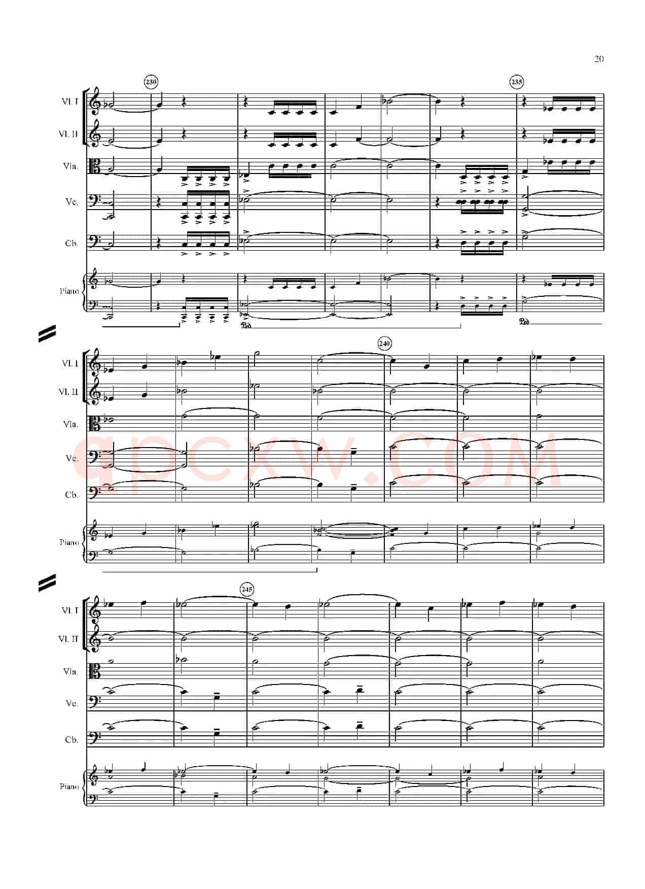 Ivo Blaha Zamecka suita - Full Score（城堡套曲）
