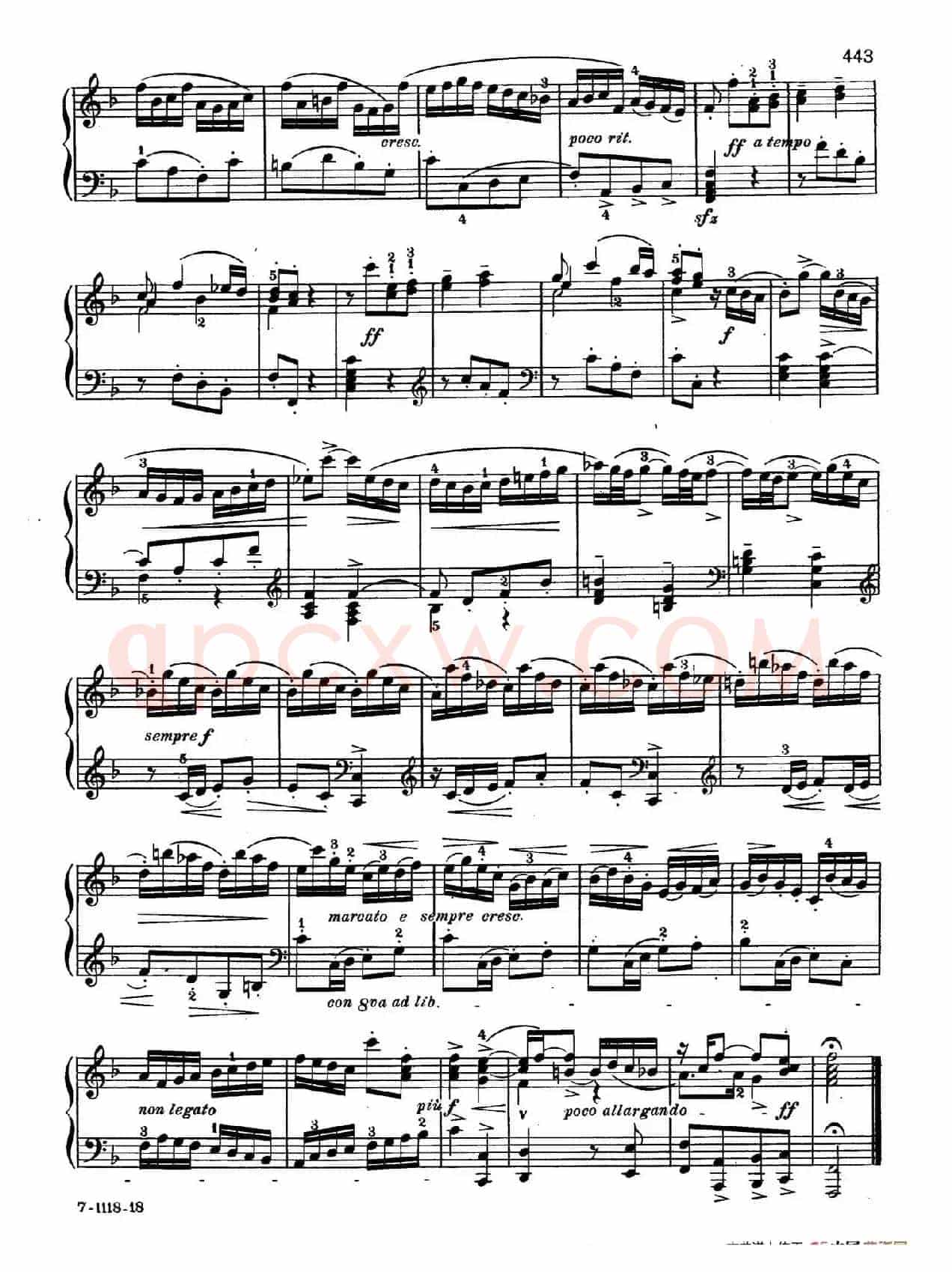 Italian Concerto BWV 971 （意大利协奏曲）