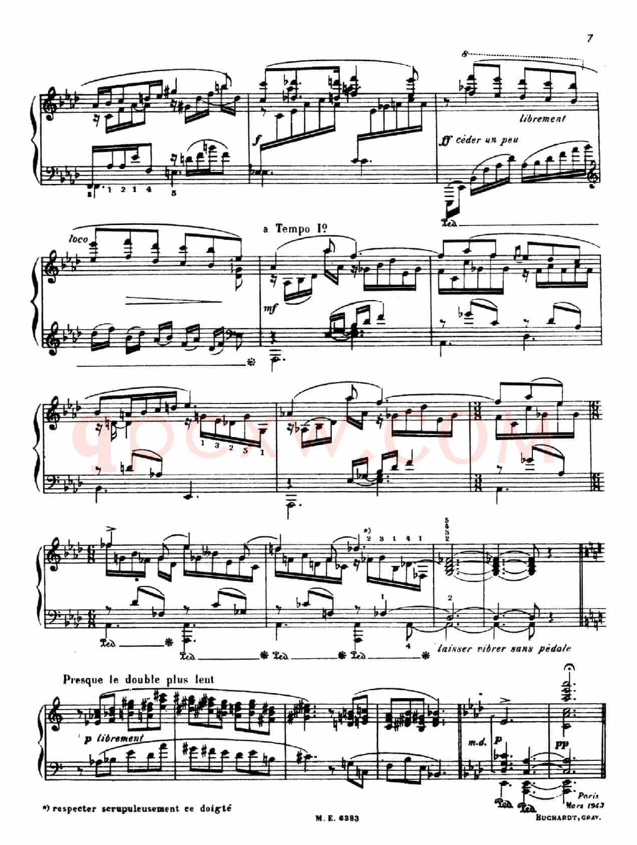 Intermezzo No.3 in A-flat Major(降A大调第三间奏曲)