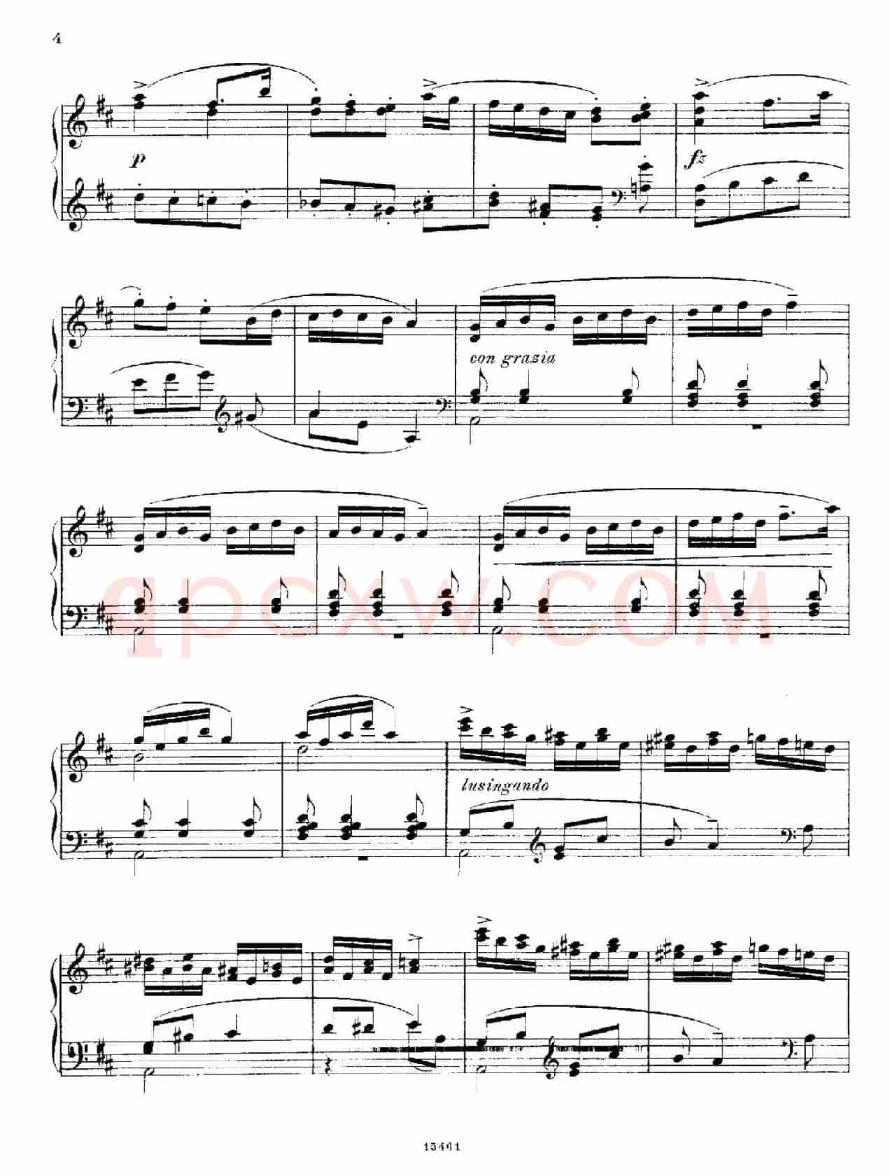 4 Sketches Op.35（4首素描·4）