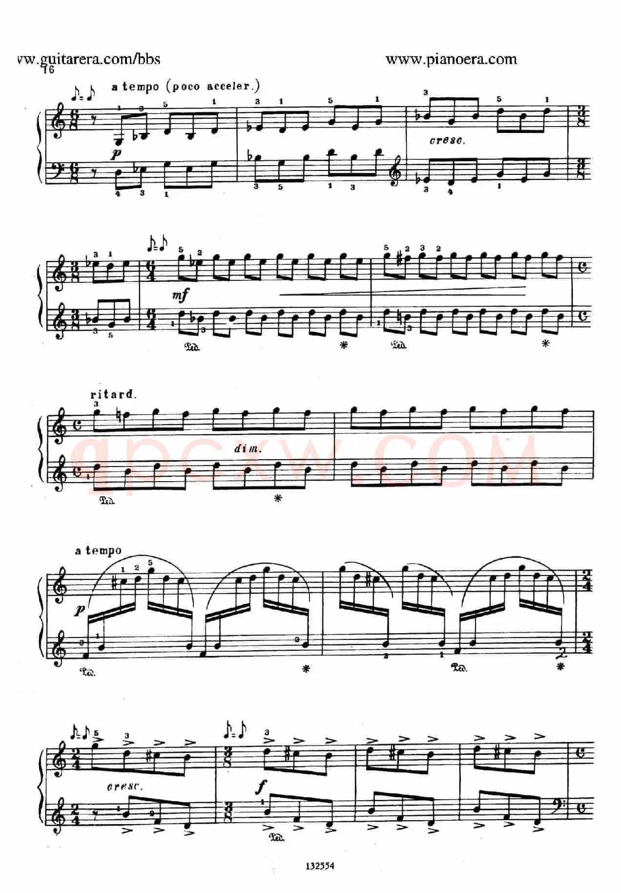 Piano Sonatina in C Major Op.93(C大调钢琴小奏鸣曲·第三乐章)