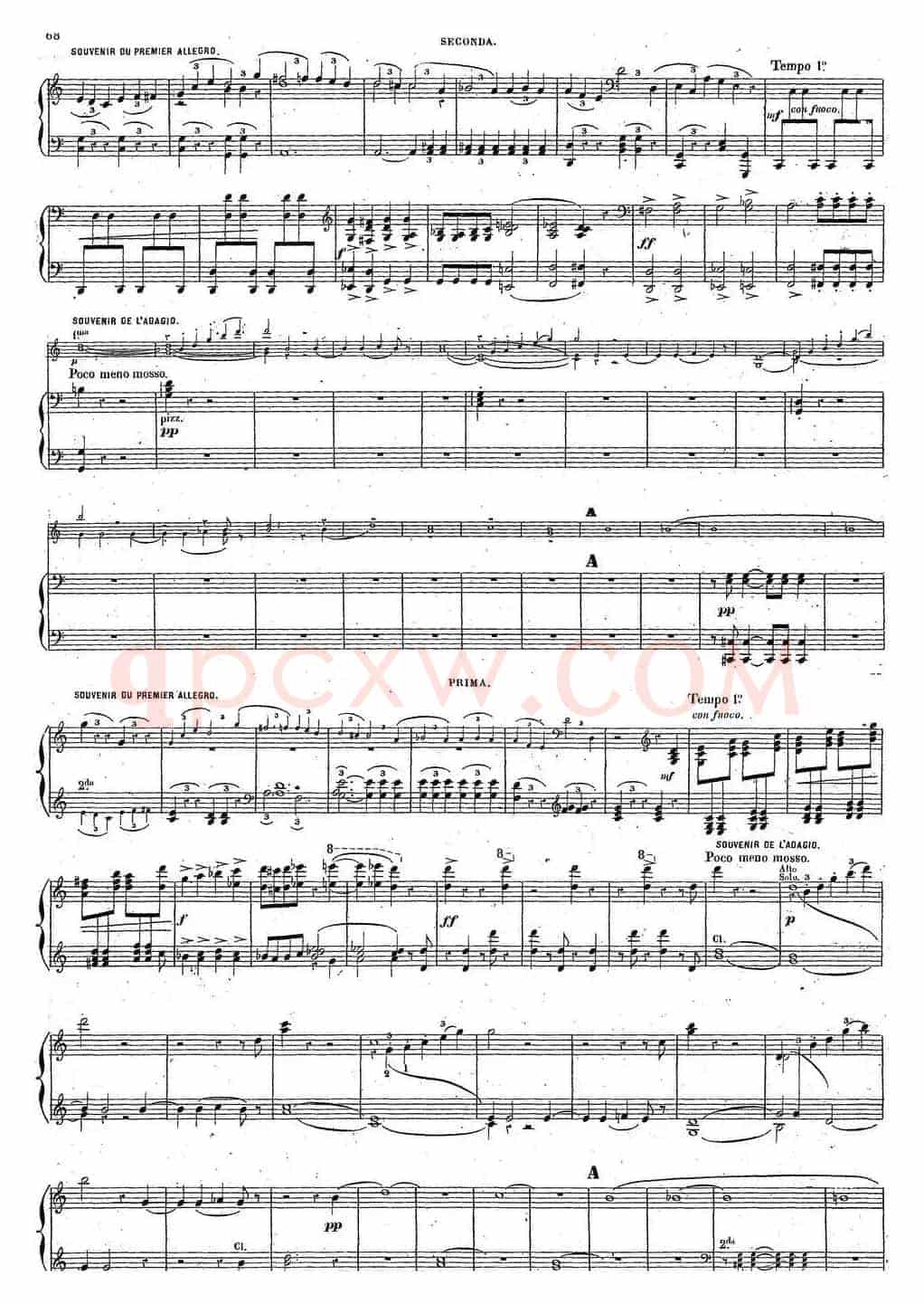 Harold en Italie Op.16 - 4 Hands（哈罗尔德在意大利·四手联弹）（P31——40）