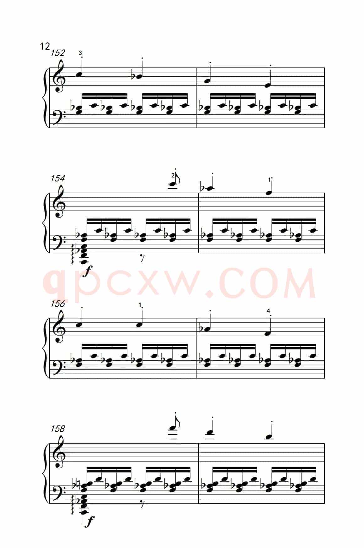 奏鸣曲 Opus 2 Nr.2 第一乐章（贝多芬奏鸣曲集 1）