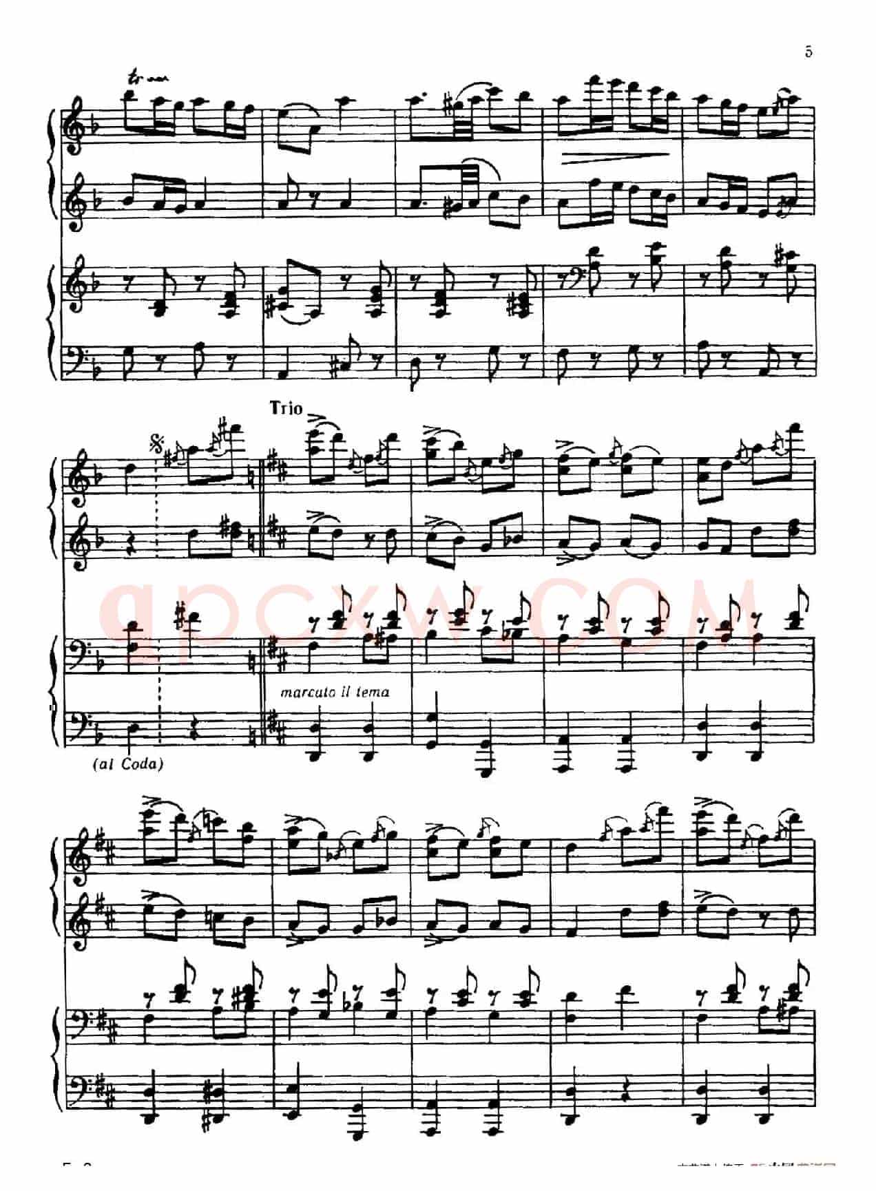 Polka in d Minor(d小调波尔卡·四手联弹)