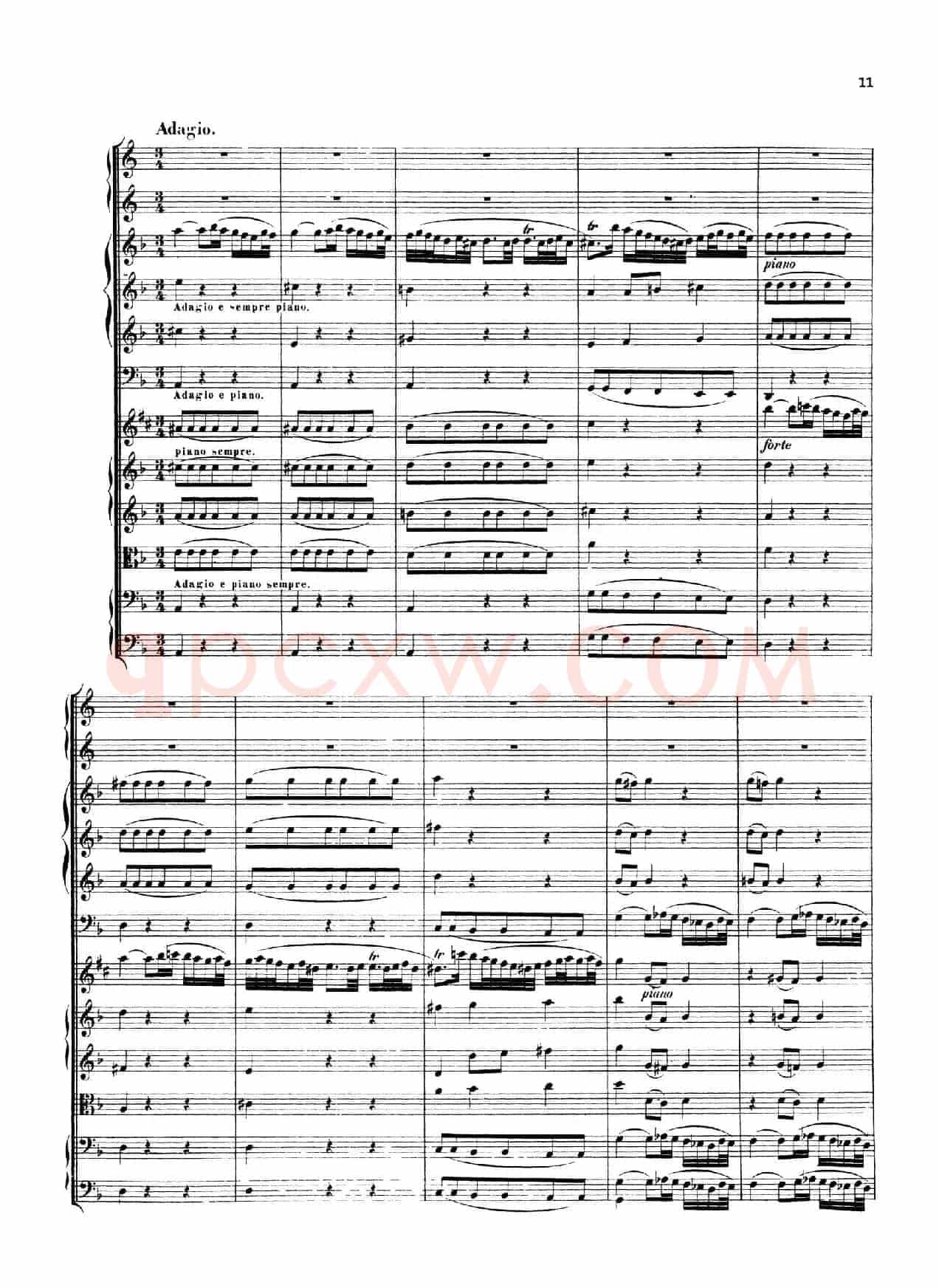 Brandenburg Concerto No.1 in F Major（勃兰登堡协奏曲第一号）