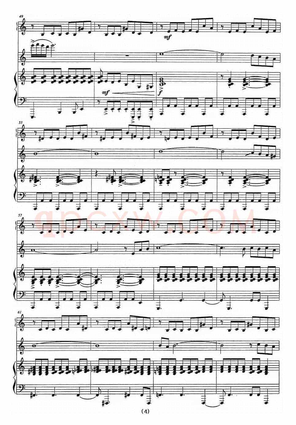 Libertango（自由探戈）（手风琴、小提琴、钢琴三重奏）
