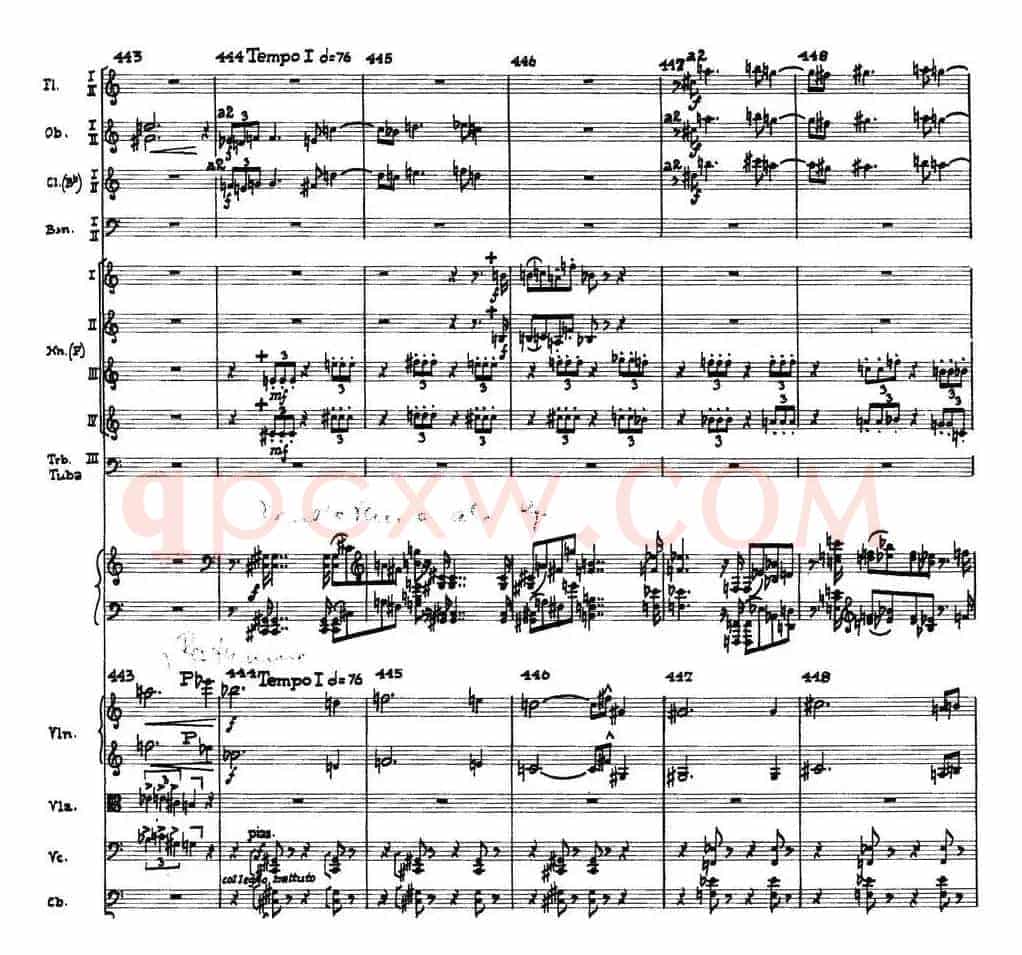 Piano Concerto Op.42（钢琴协奏曲总谱P35-66）
