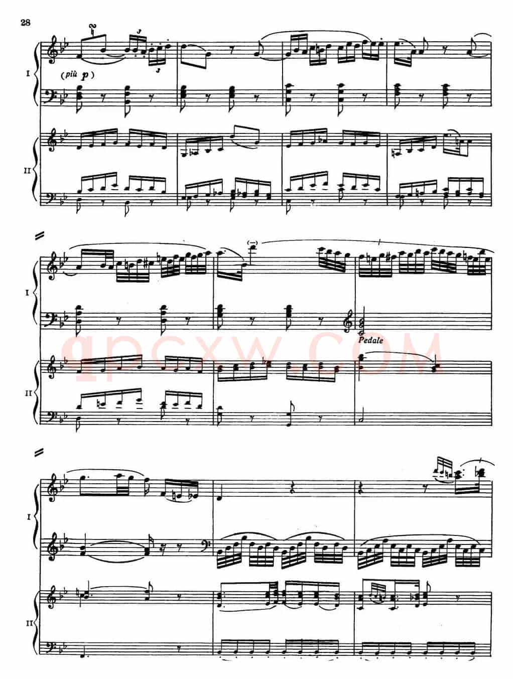 二十八部钢琴协奏曲 No.14（P16-30）